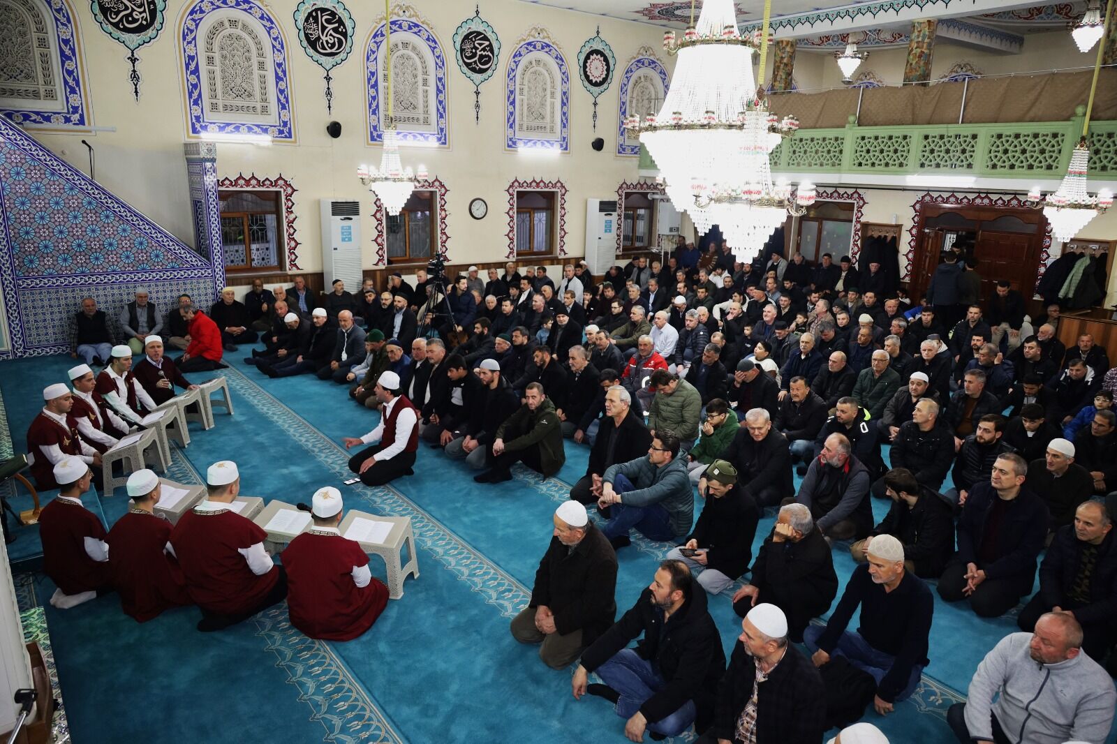 Bafra’da Kadir Gecesi’nde Semaya Dualar Yükseldi (18)