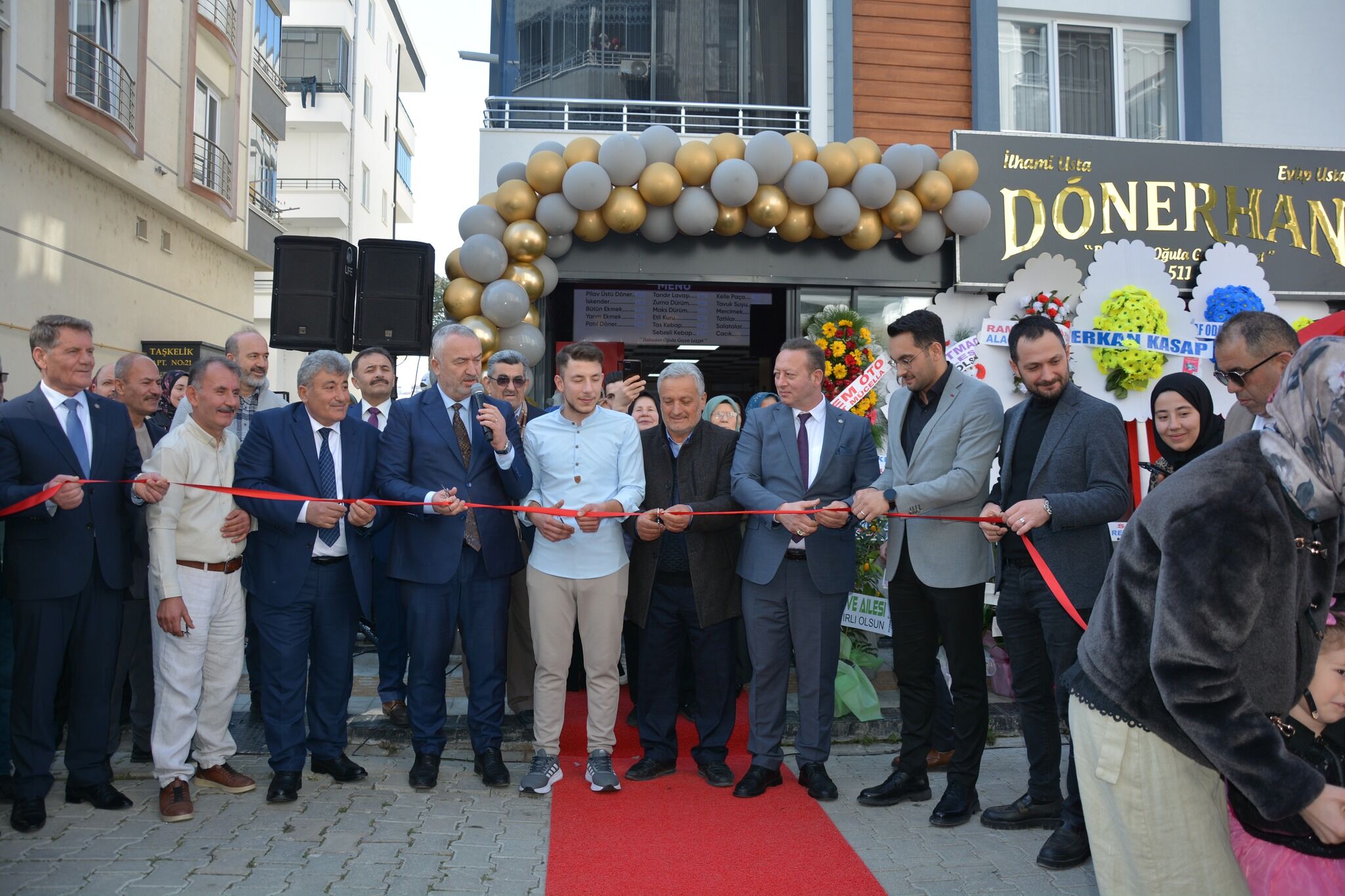 Başkan Kocabaş Dönerhan Restaurant Açılışına Katıldı (2)