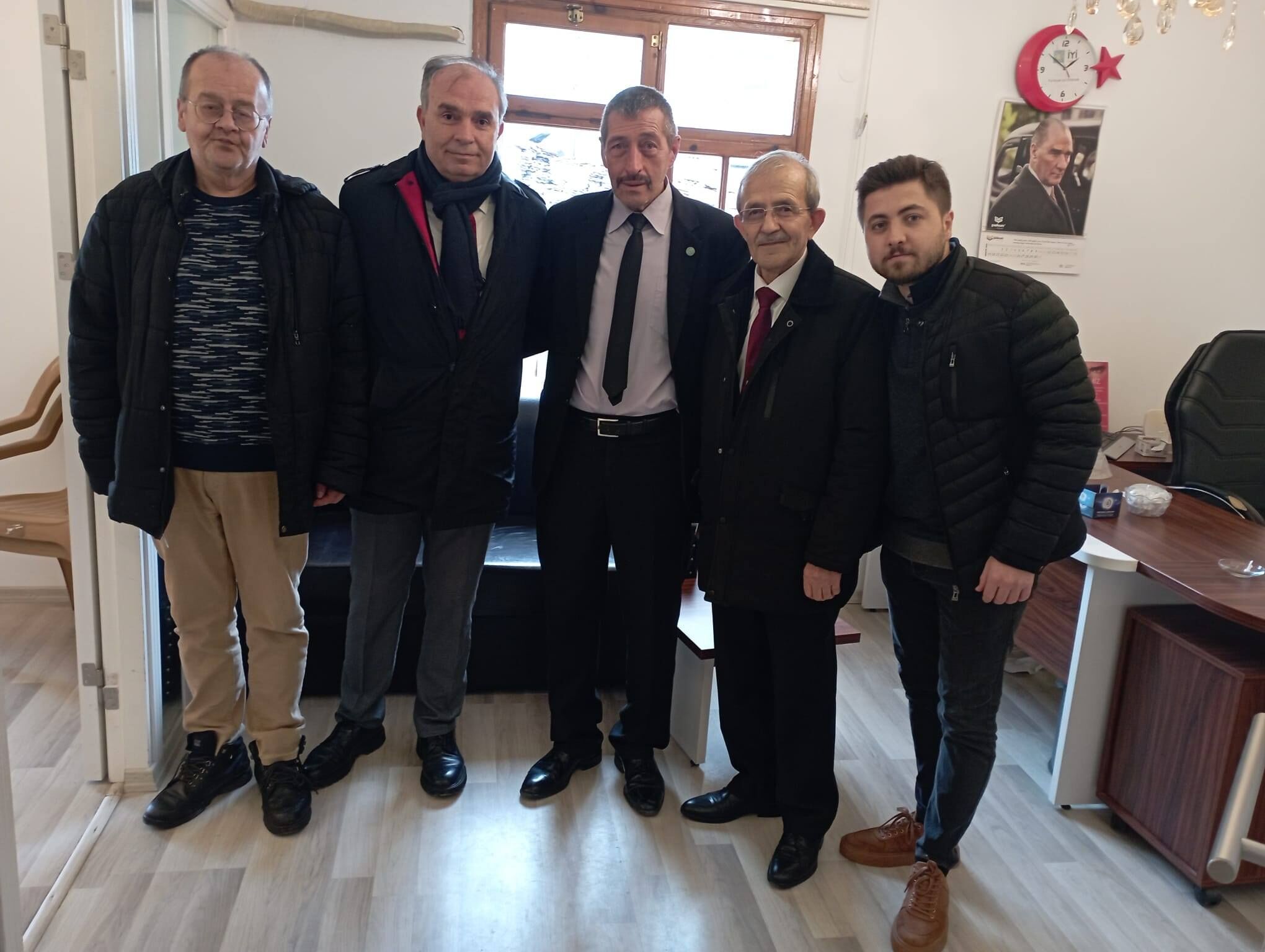 İyi̇ Parti Bafra İlçe Teşkilatında Bayramlaşma Programı (1)
