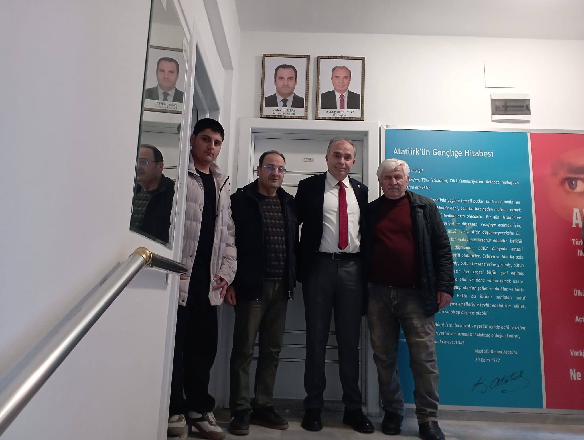 İyi̇ Parti Bafra İlçe Teşkilatında Bayramlaşma Programı (4)