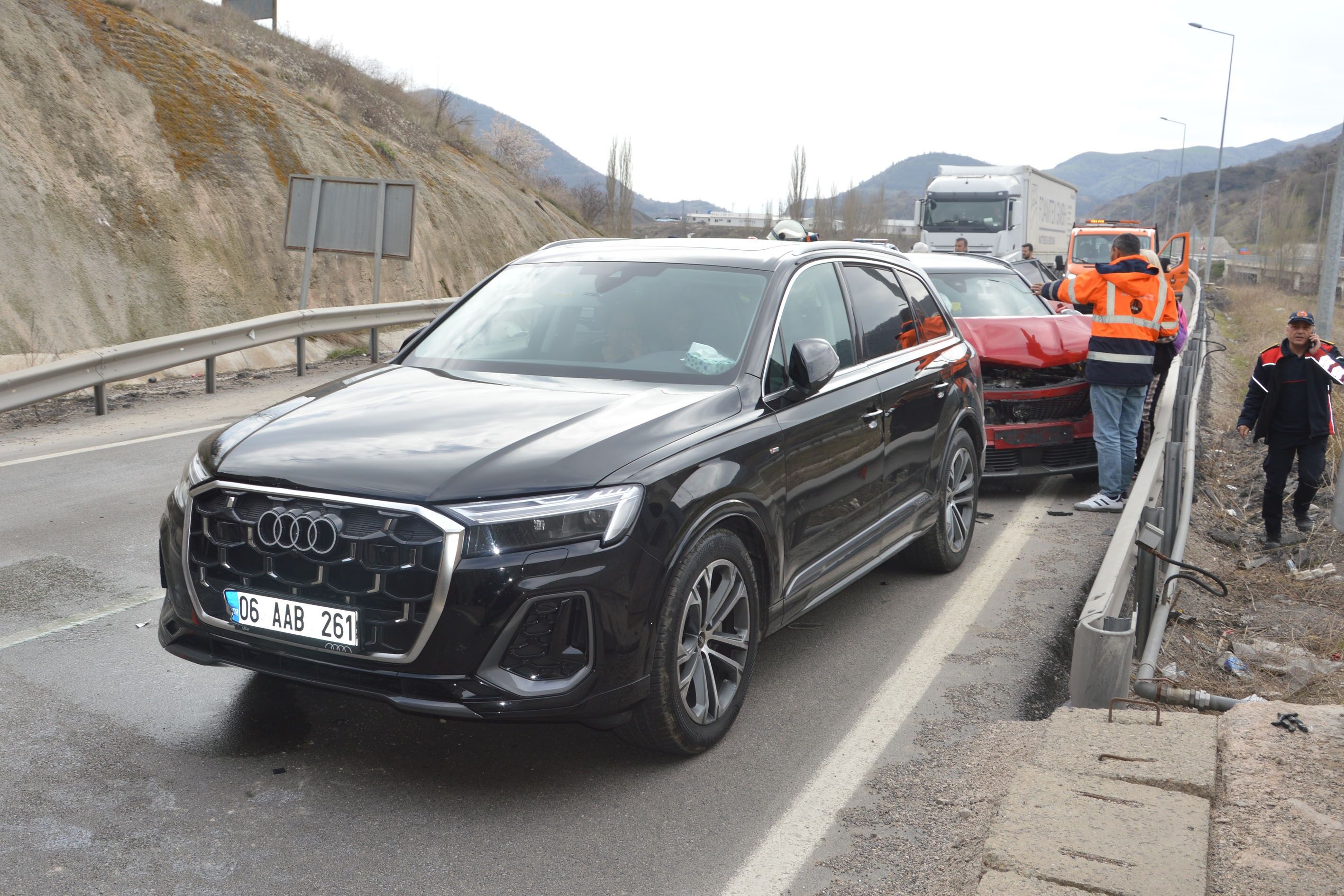 Samsun’da 6 Aracın Karıştığı Zincirleme Kaza 1 Yaralı (5)