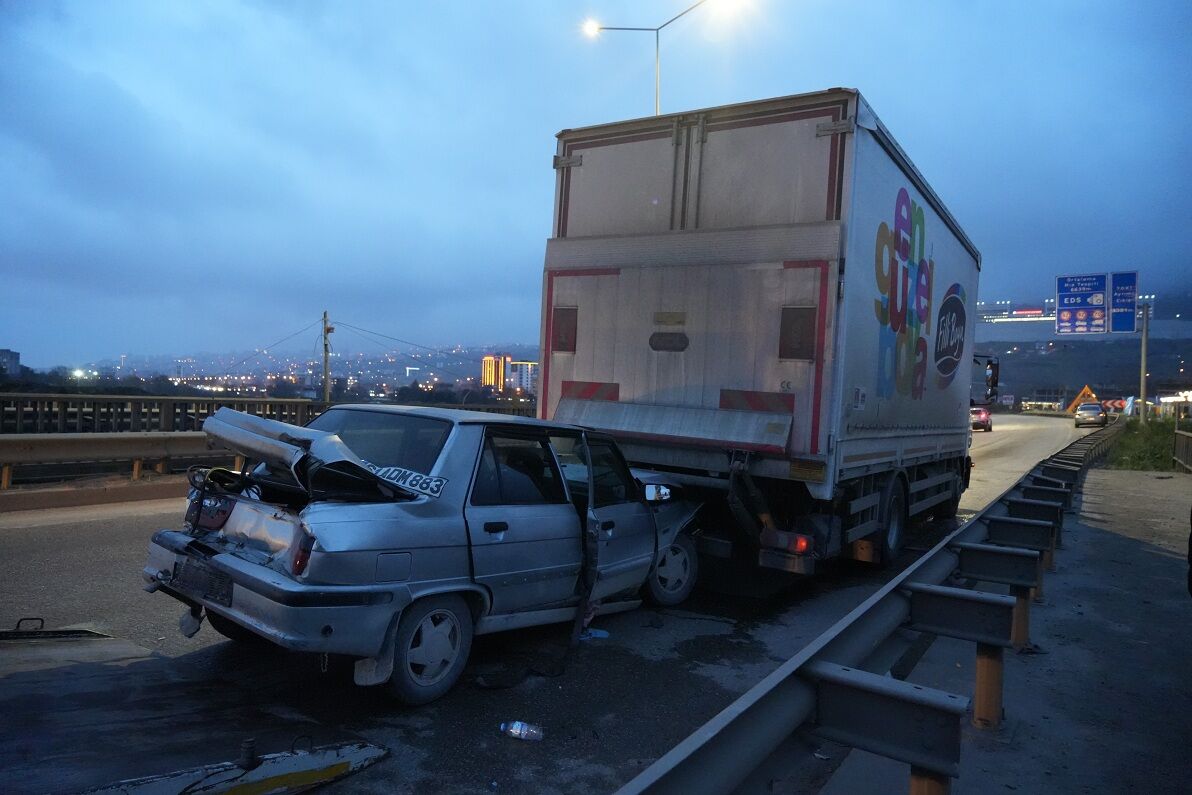 Samsun’da Zincirleme Kaza 6 Yaralı (3)