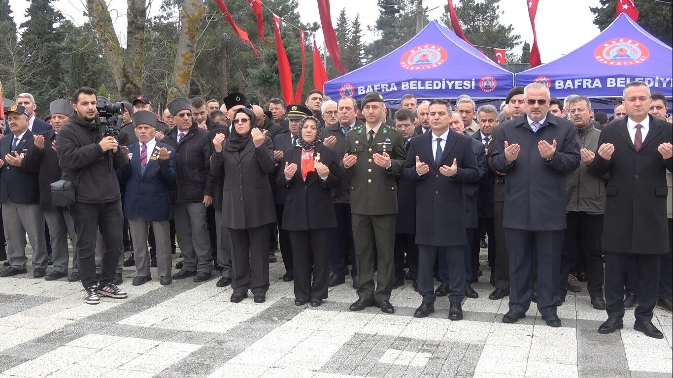 Şehitler Bafra'da Dualarla Anıldı (4)