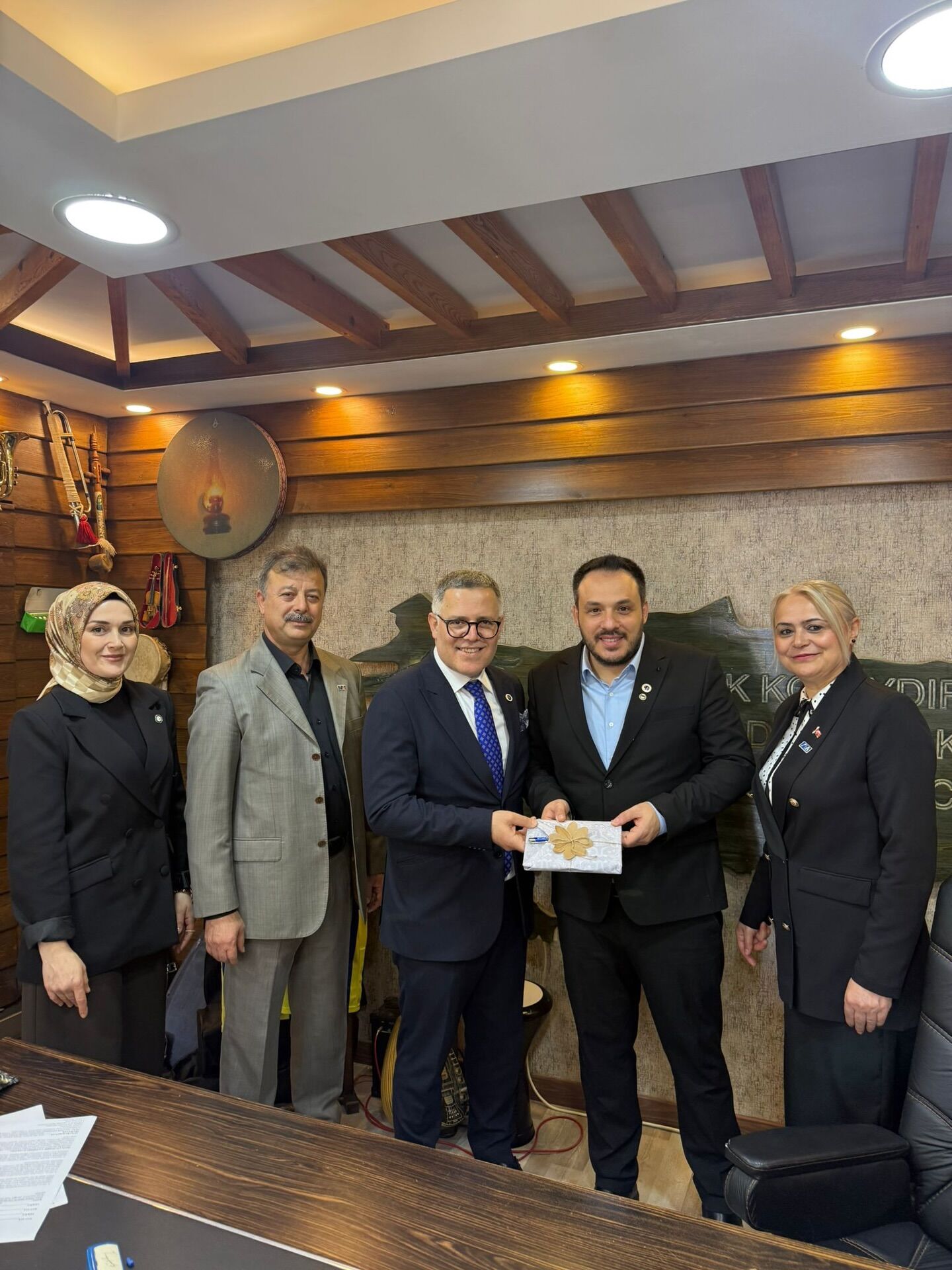 Anahtar Parti Bafra İlçe Divanı’ndan Anlamlı Ziyaretler (4)
