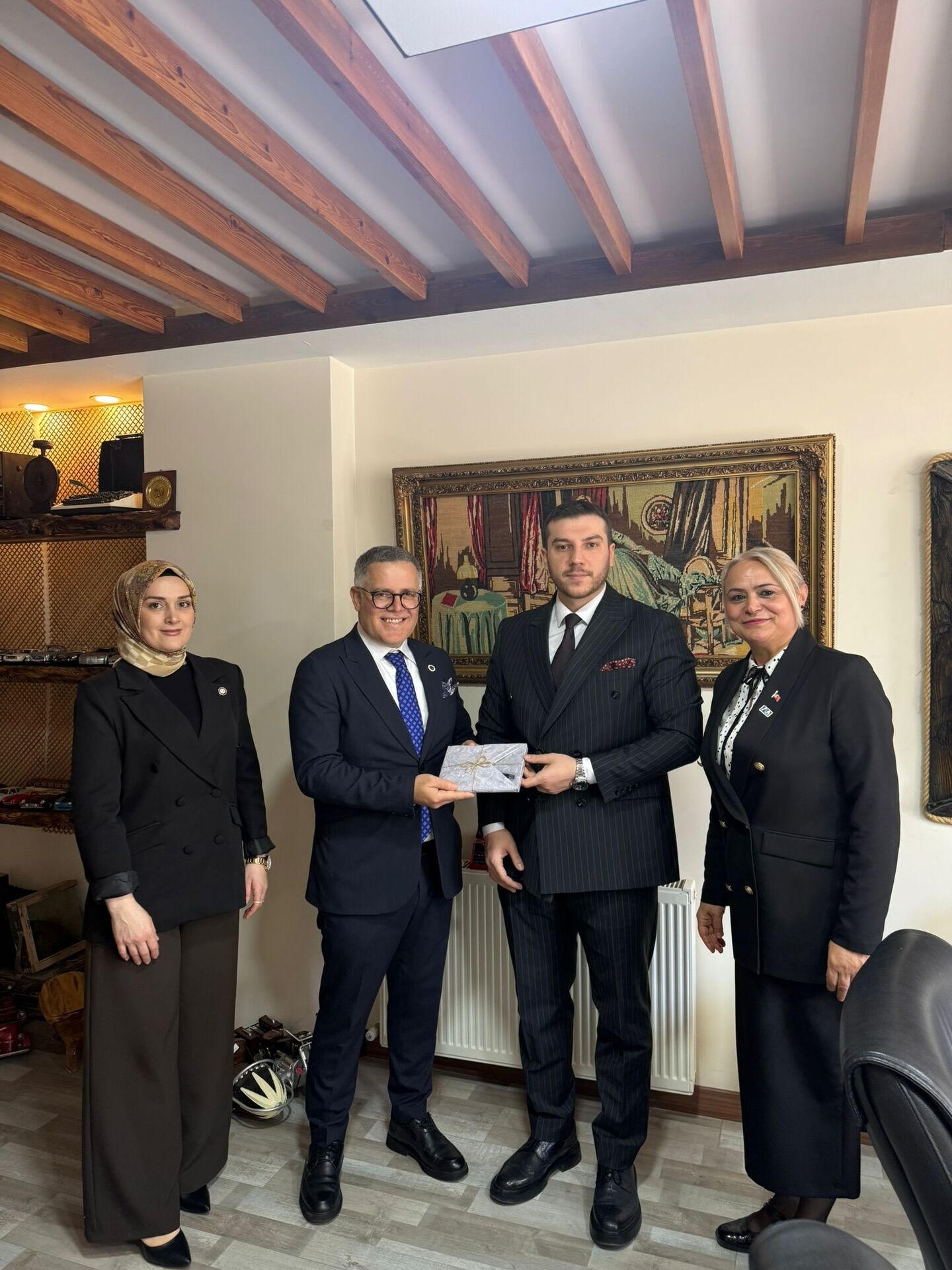Anahtar Parti Bafra İlçe Divanı’ndan Anlamlı Ziyaretler (5)