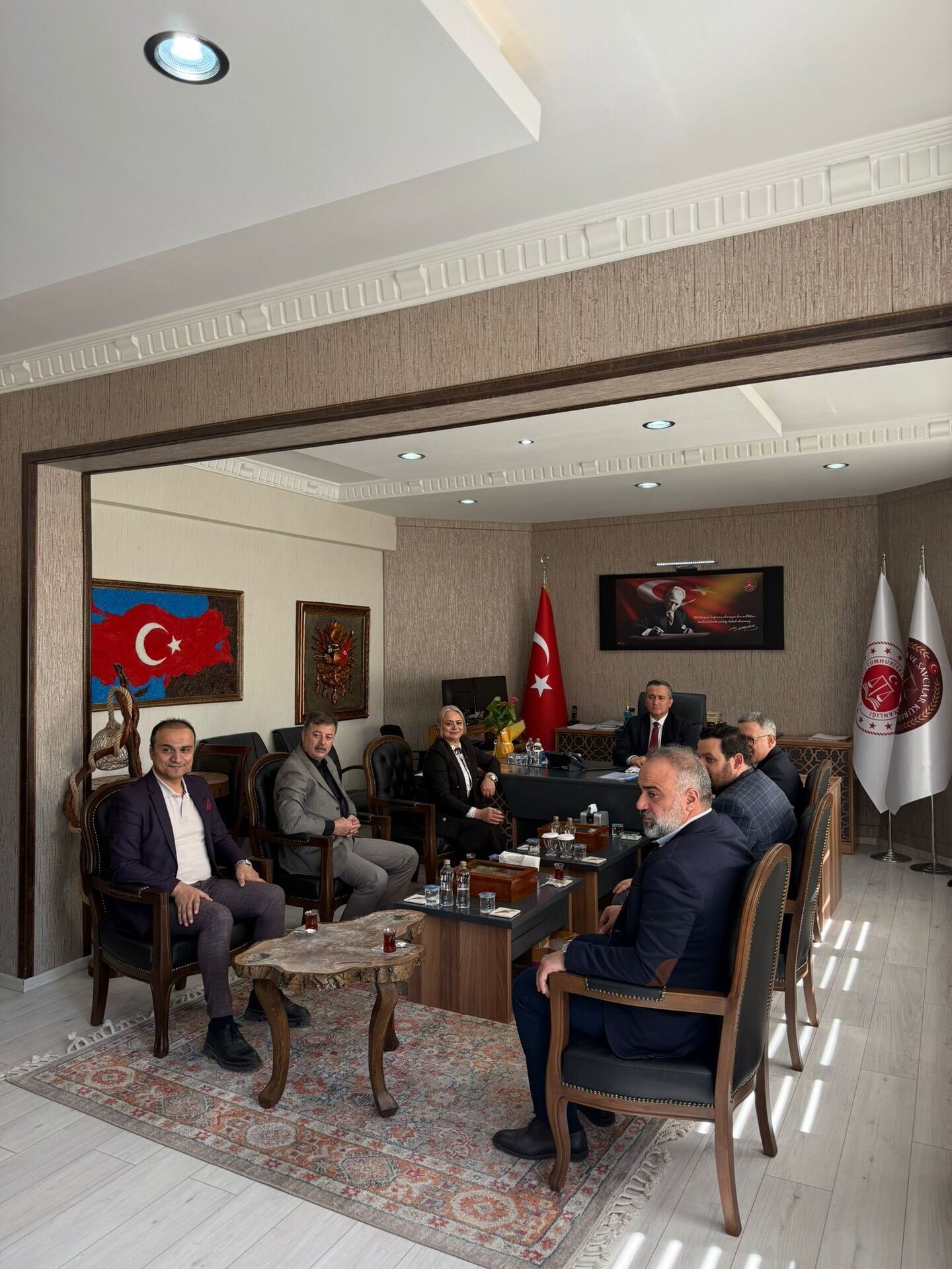 Anahtar Parti Bafra İlçe Divanı’ndan Anlamlı Ziyaretler (7)