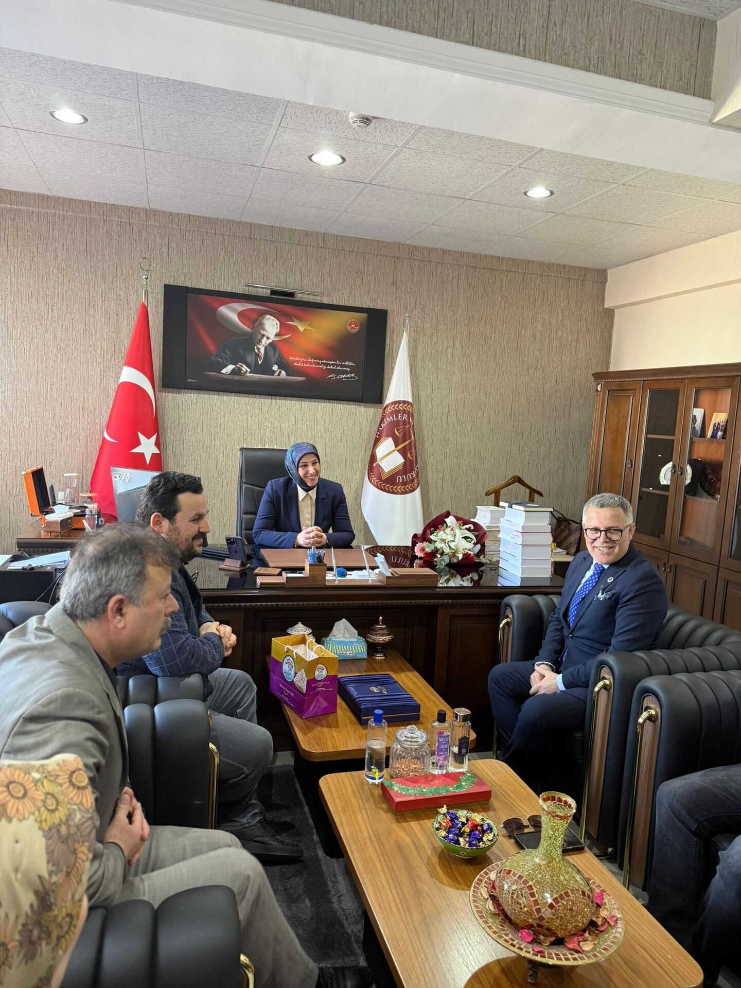 Anahtar Parti Bafra İlçe Divanı’ndan Anlamlı Ziyaretler (8)