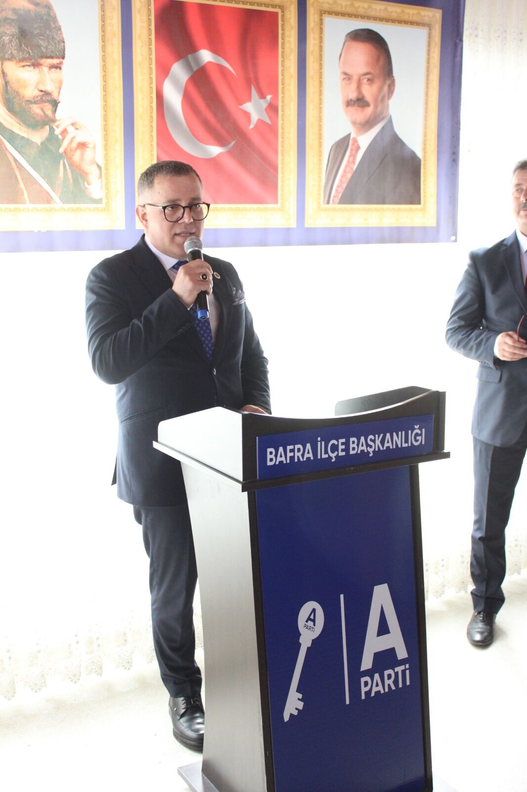 Anahtar Parti Bafra İlçe Teşkilatı Muhtarlar Ve Basın Ile Buluştu (19)