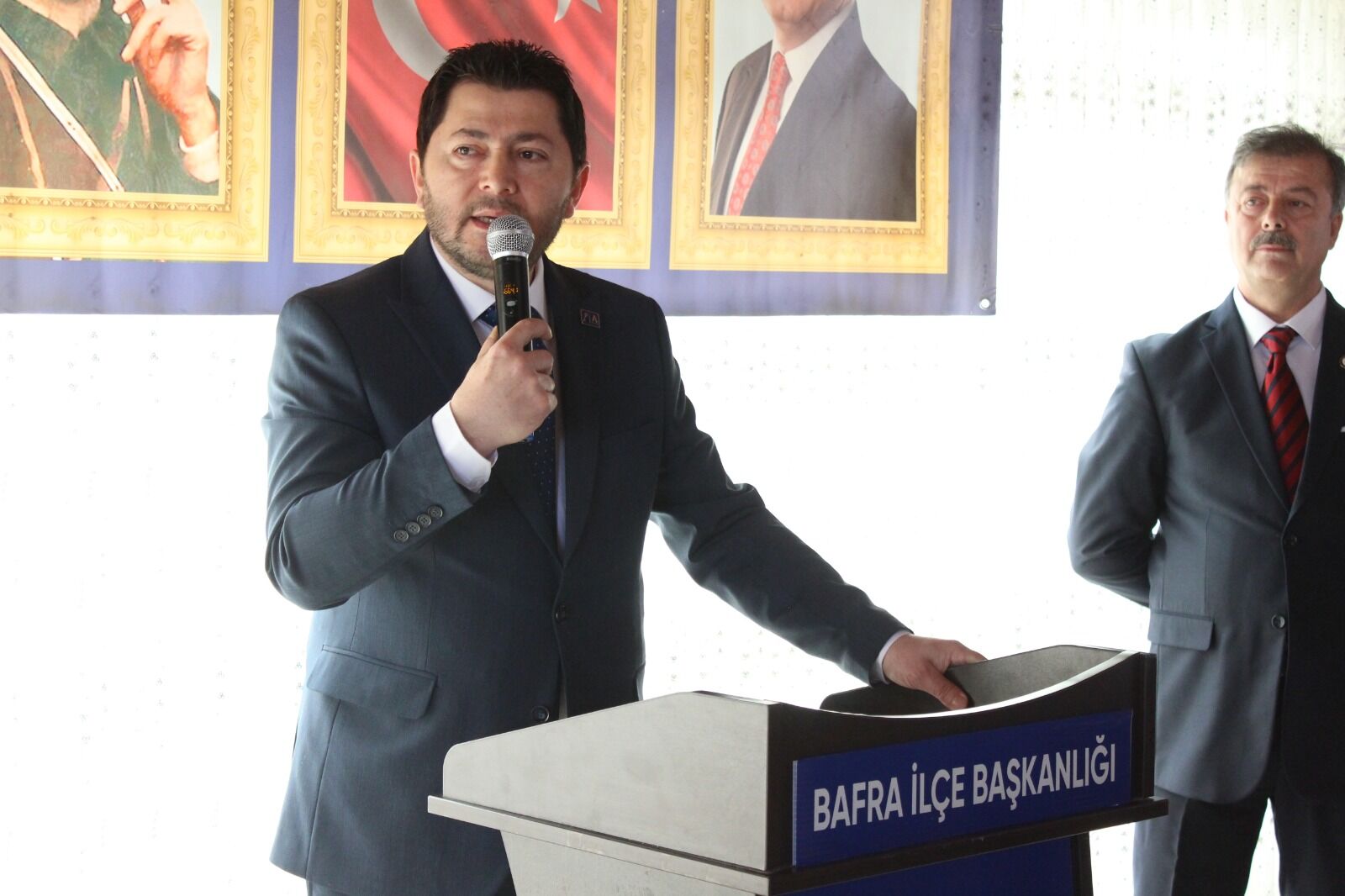 Anahtar Parti Bafra İlçe Teşkilatı Muhtarlar Ve Basın Ile Buluştu (22)