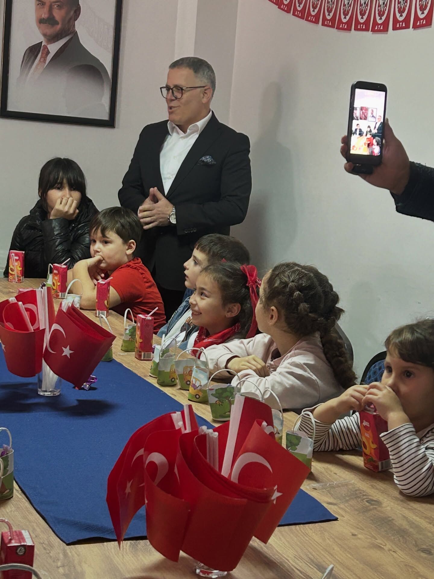 Bafra Anahtar Parti'de 23 Nisan Coşkusu Çocuklarla Yaşandı (1)