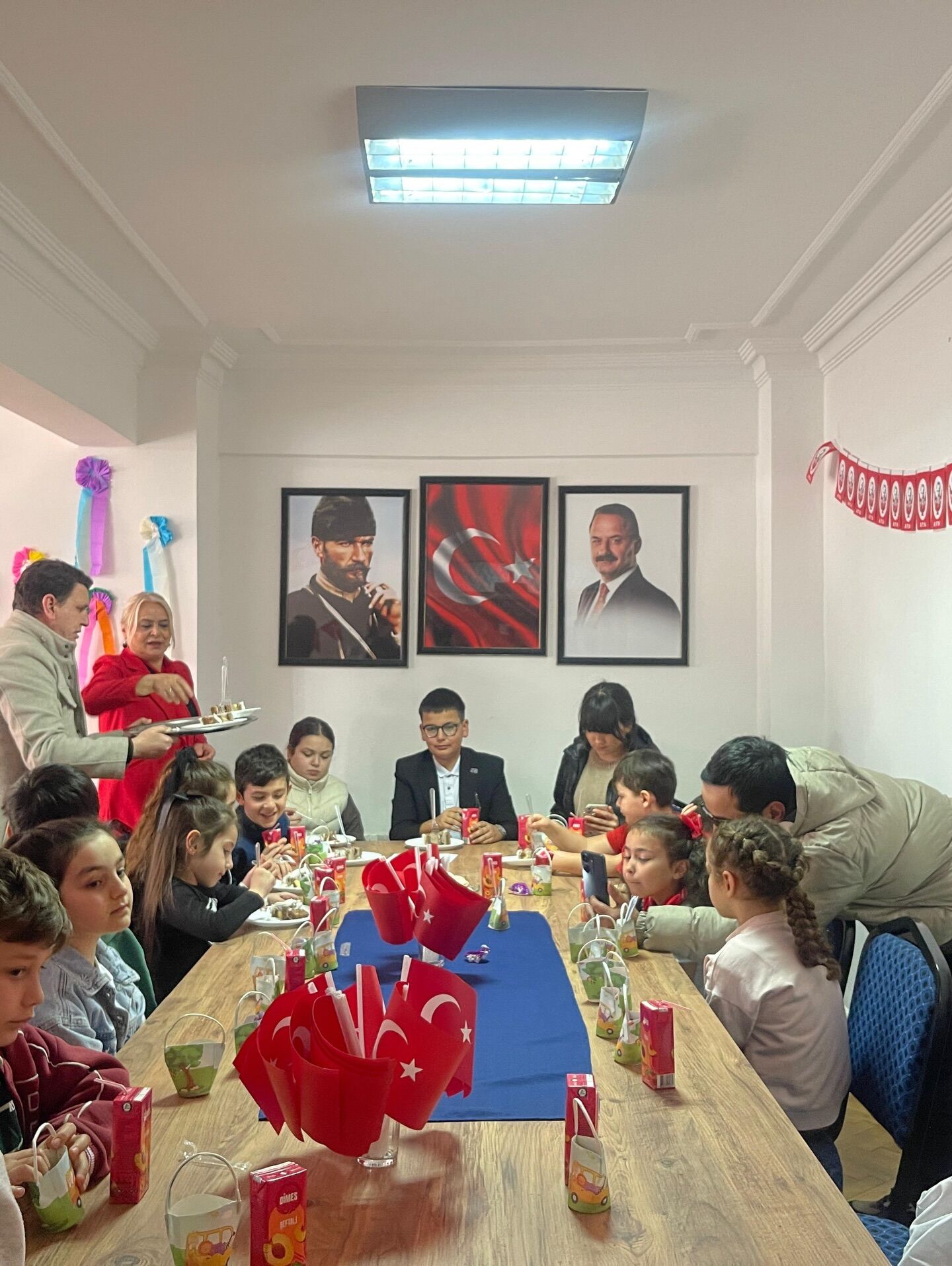 Bafra Anahtar Parti'de 23 Nisan Coşkusu Çocuklarla Yaşandı (5)