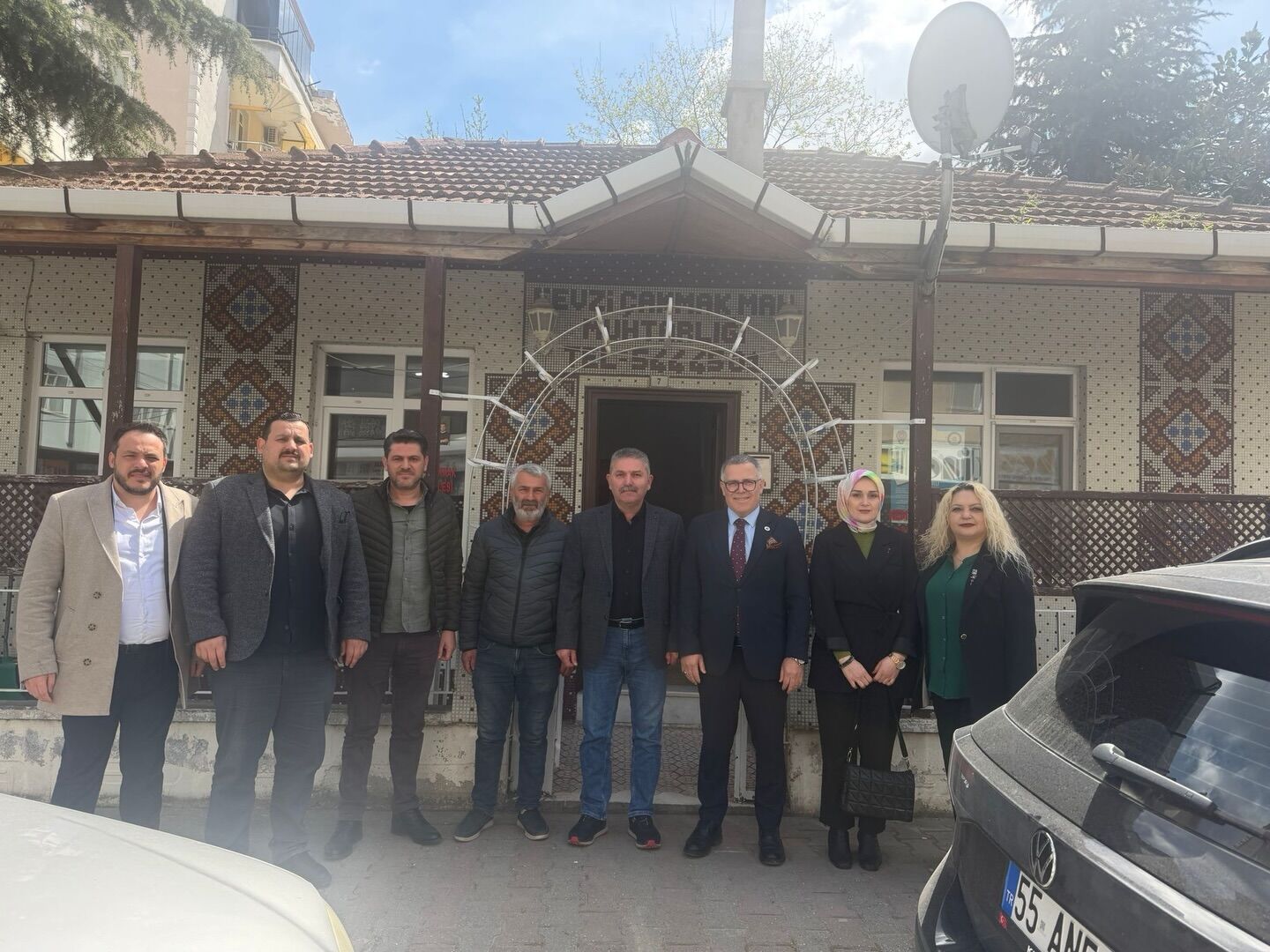 Bafra Anahtar Parti’den; Mahalle Muhtarlarına Ziyaretler (2)