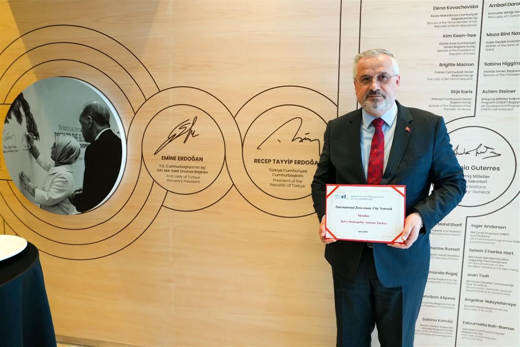 Bafra Beledi̇yesi̇ Uluslararasi Platformda Yeri̇ni̇ Aldi (4)