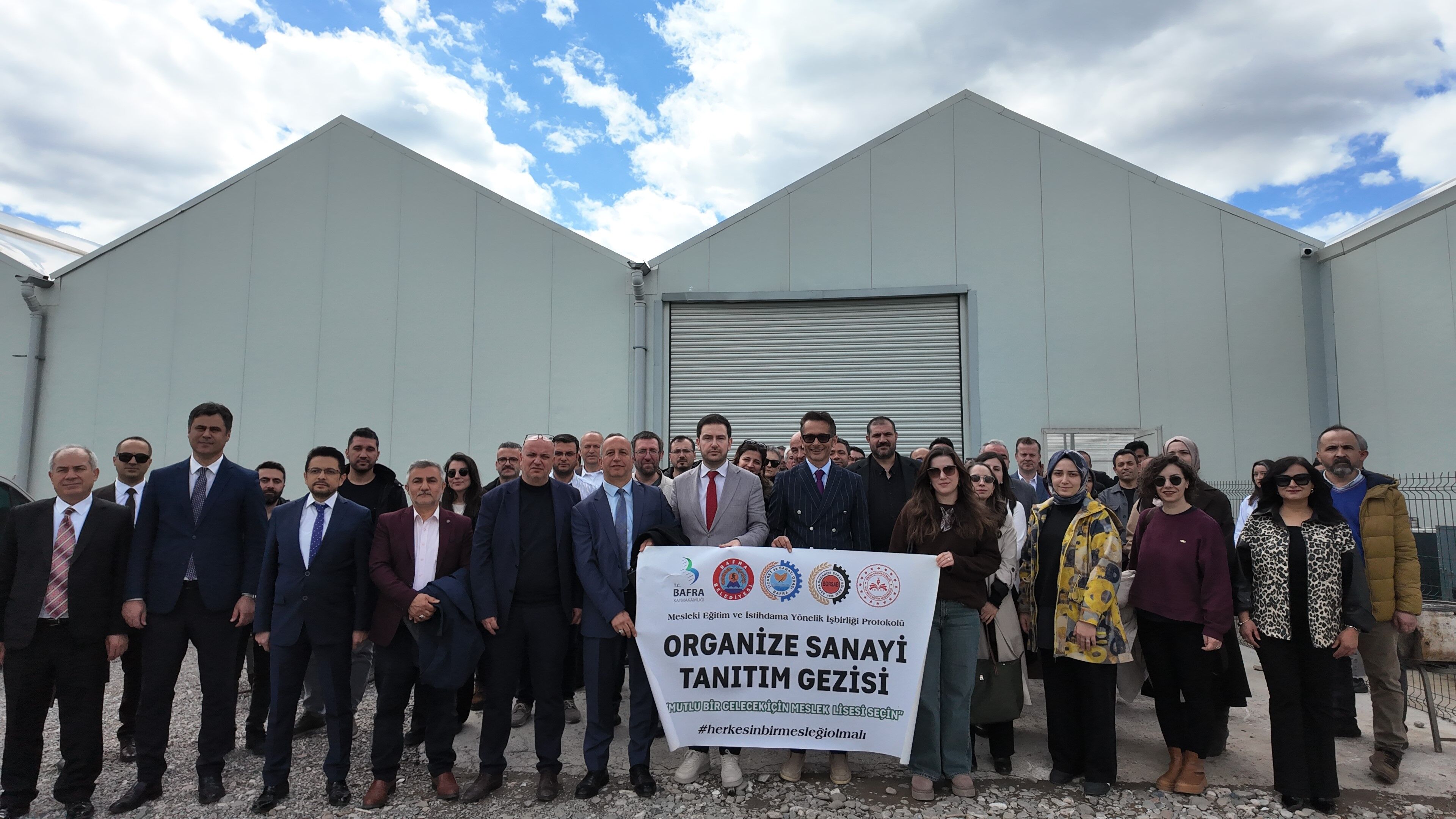 Bafra’da Meslek Sınıfta Değil Sahada Öğreniliyor (1)