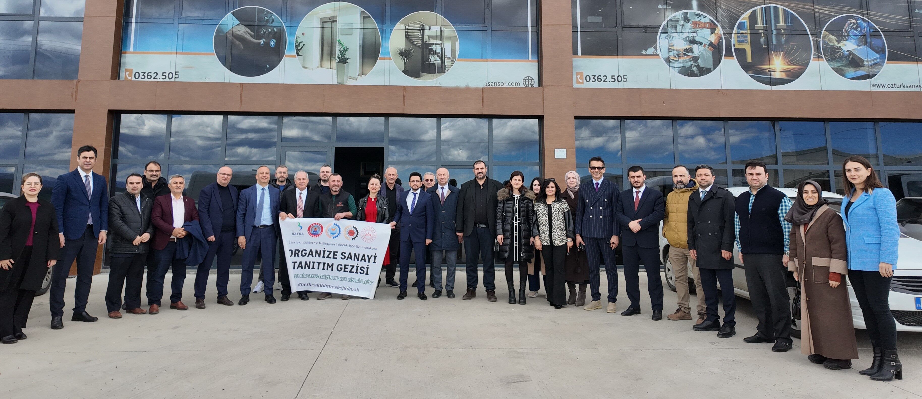 Bafra’da Meslek Sınıfta Değil Sahada Öğreniliyor
