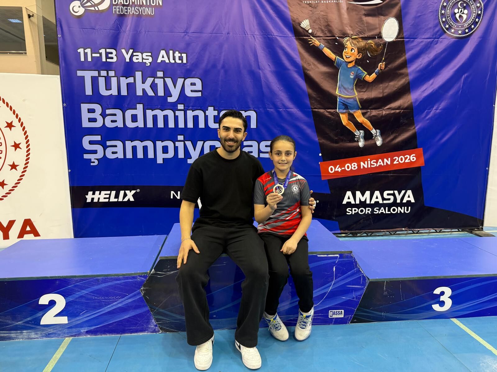 Bafralı Asya Demirci Badminton Şampiyonası’nda Türkiye 2.Si (4)