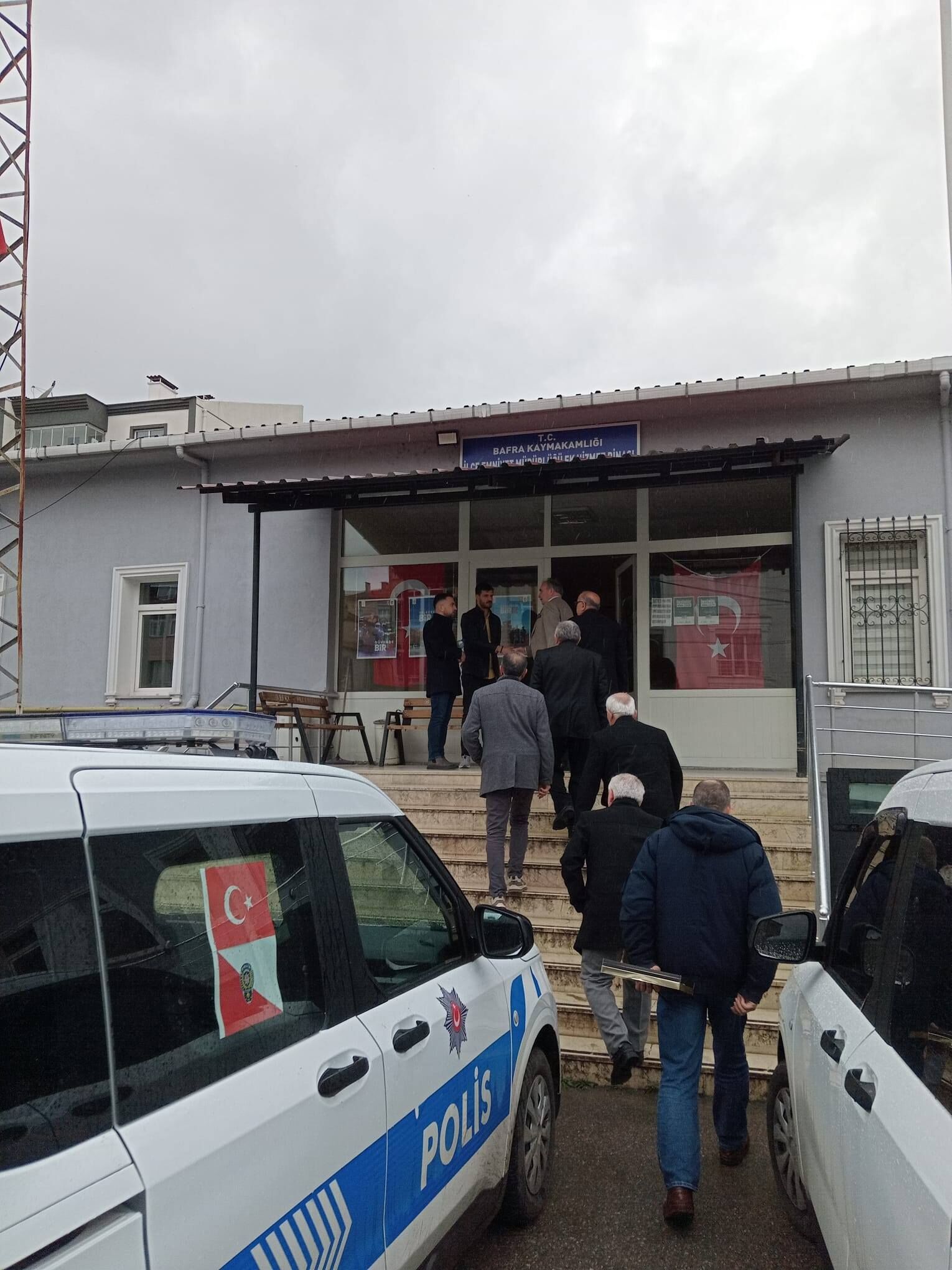 İyi̇ Parti Bafra İlçe Başkanlığı’ndan Polis Haftası Ziyareti (3)