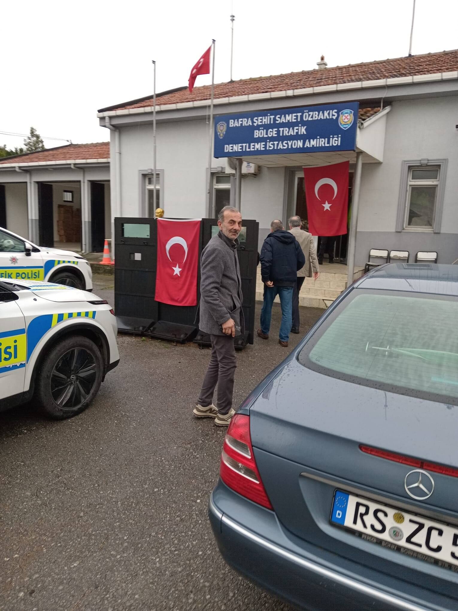 İyi̇ Parti Bafra İlçe Başkanlığı’ndan Polis Haftası Ziyareti (5)