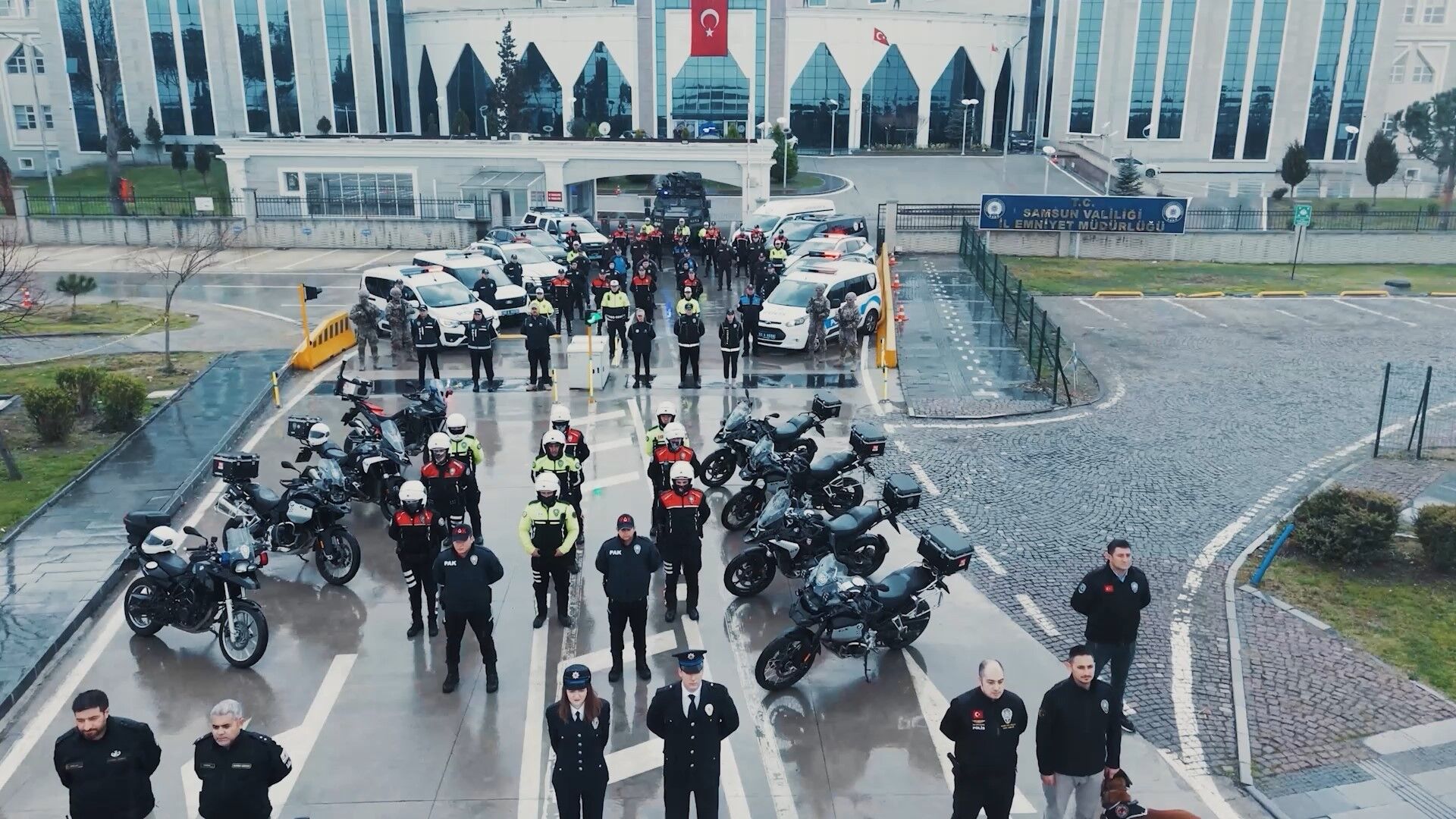 Samsun Emniyeti’nden Polis Haftası’na Özel Video