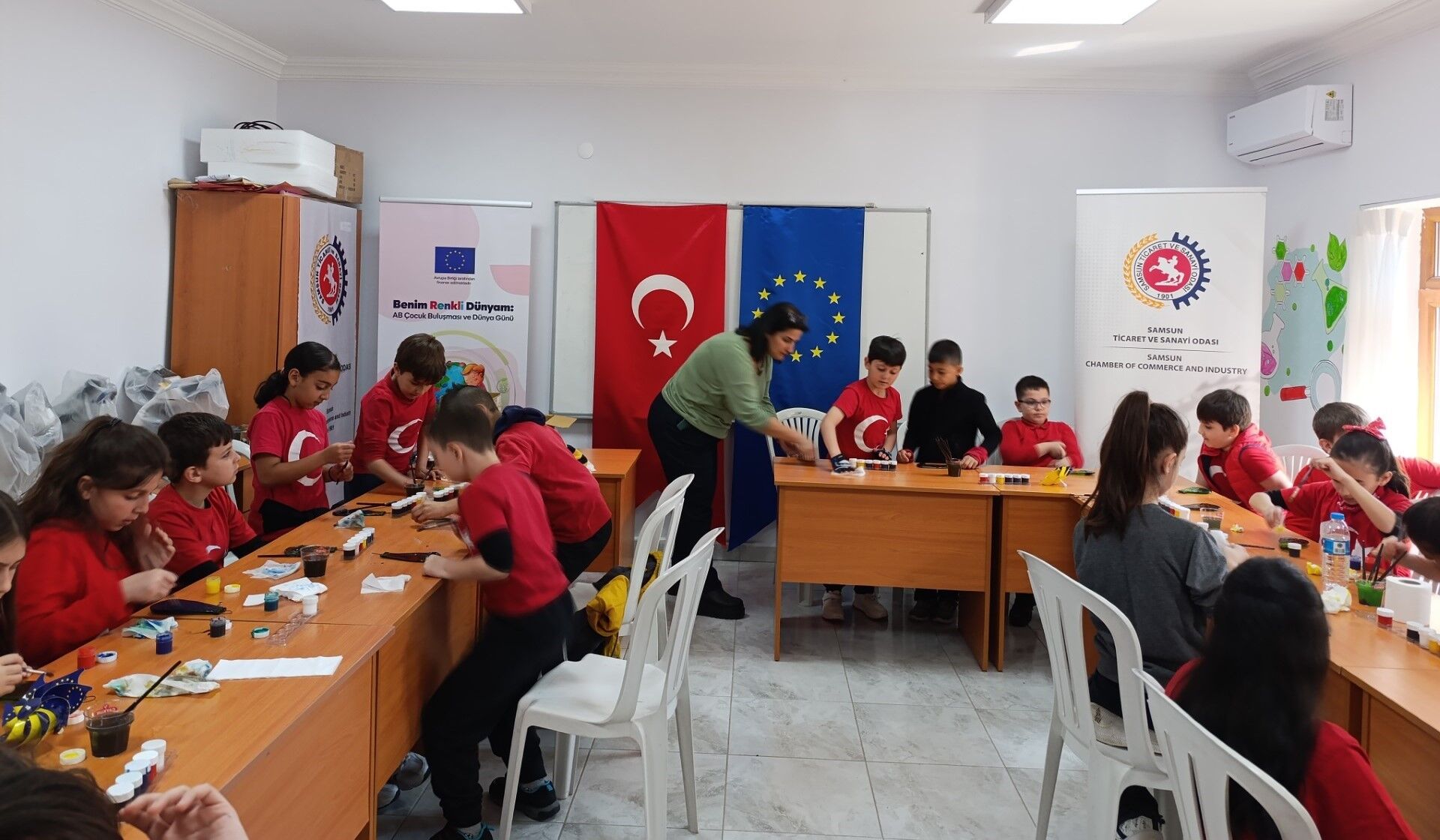 Samsun Tso Ab Bilgi Merkezi, Dünya Günü’nde Çocukları Doğayla Buluşturdu