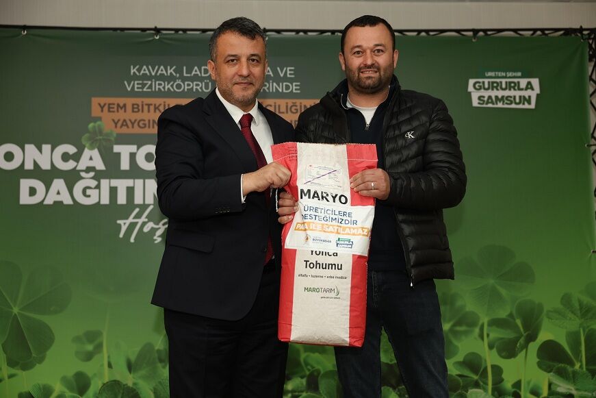 Samsun'da 376 Çiftçiye Tohum Ve Gübre Dağıtıldı (1)