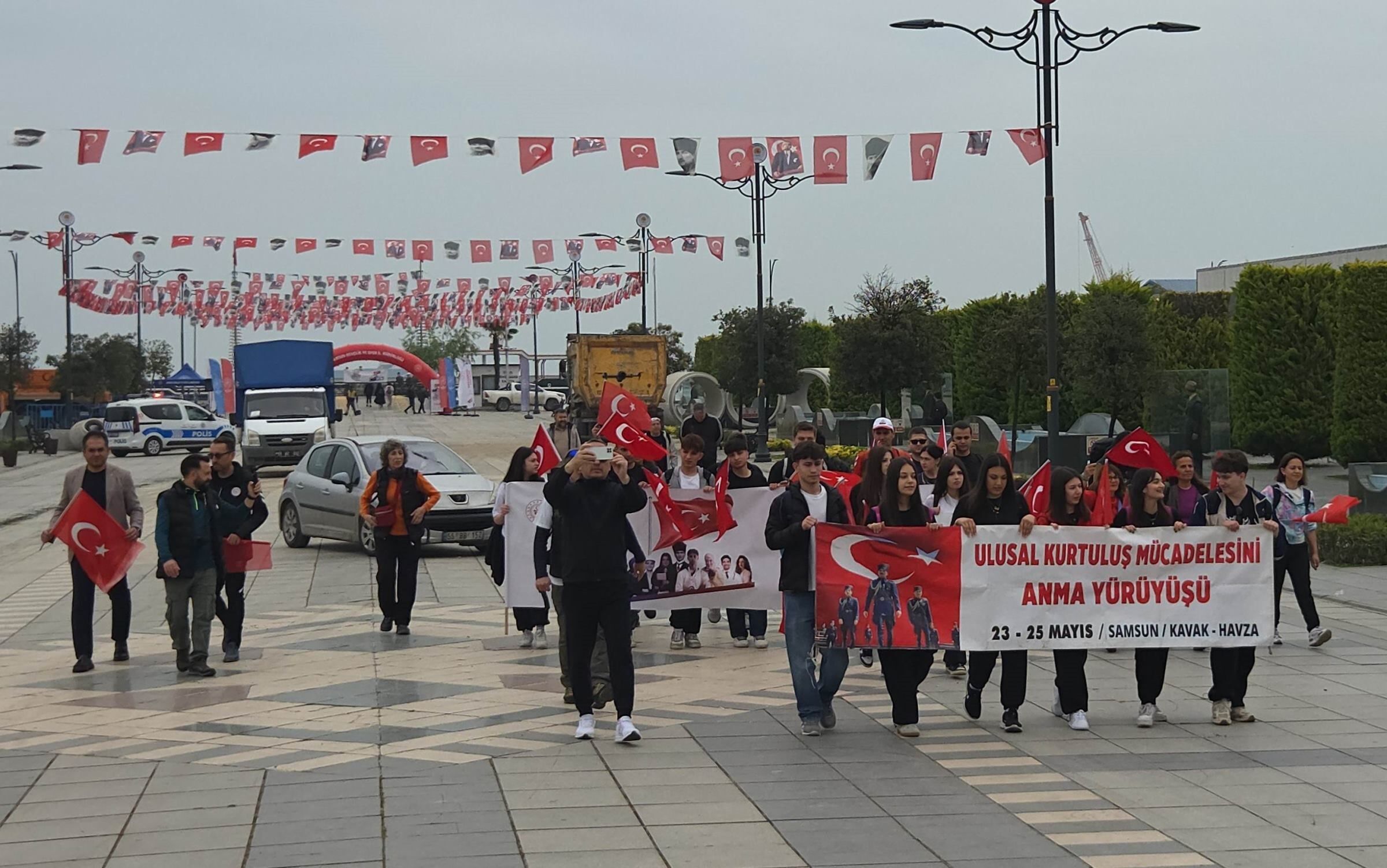 86 Kilometrelik 'Dağcılık Ulusal Kurtuluş Mücadelesi Anma Yürüyüşü' Başladı1