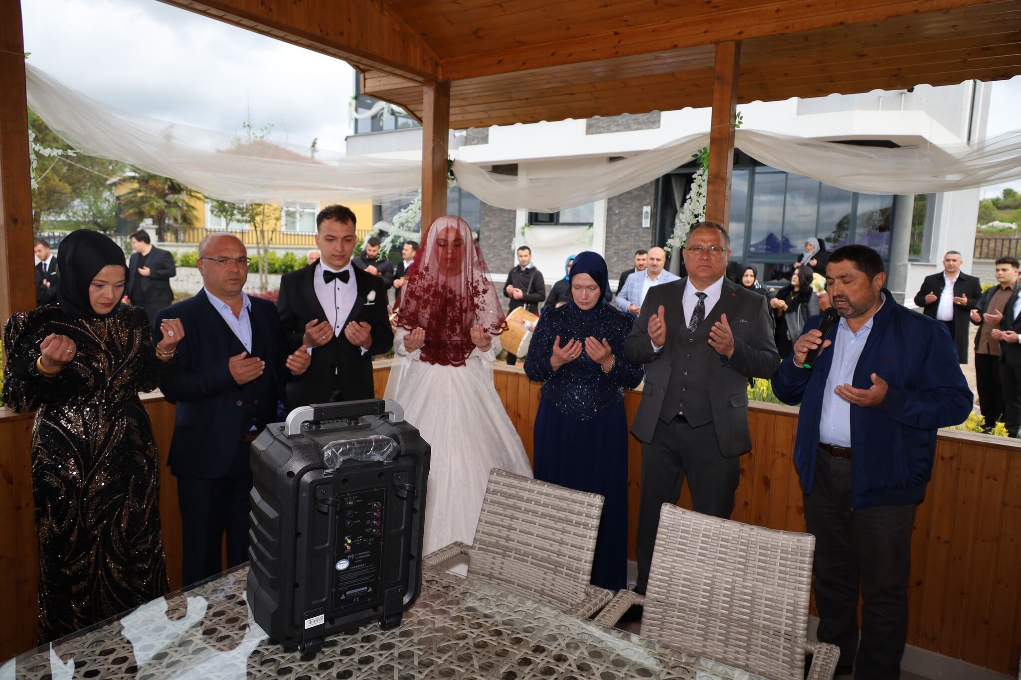 Aleyna & Selamet Nacak’a Bafra’da Di̇llere Destan Düğün Töreni̇ (1)-1