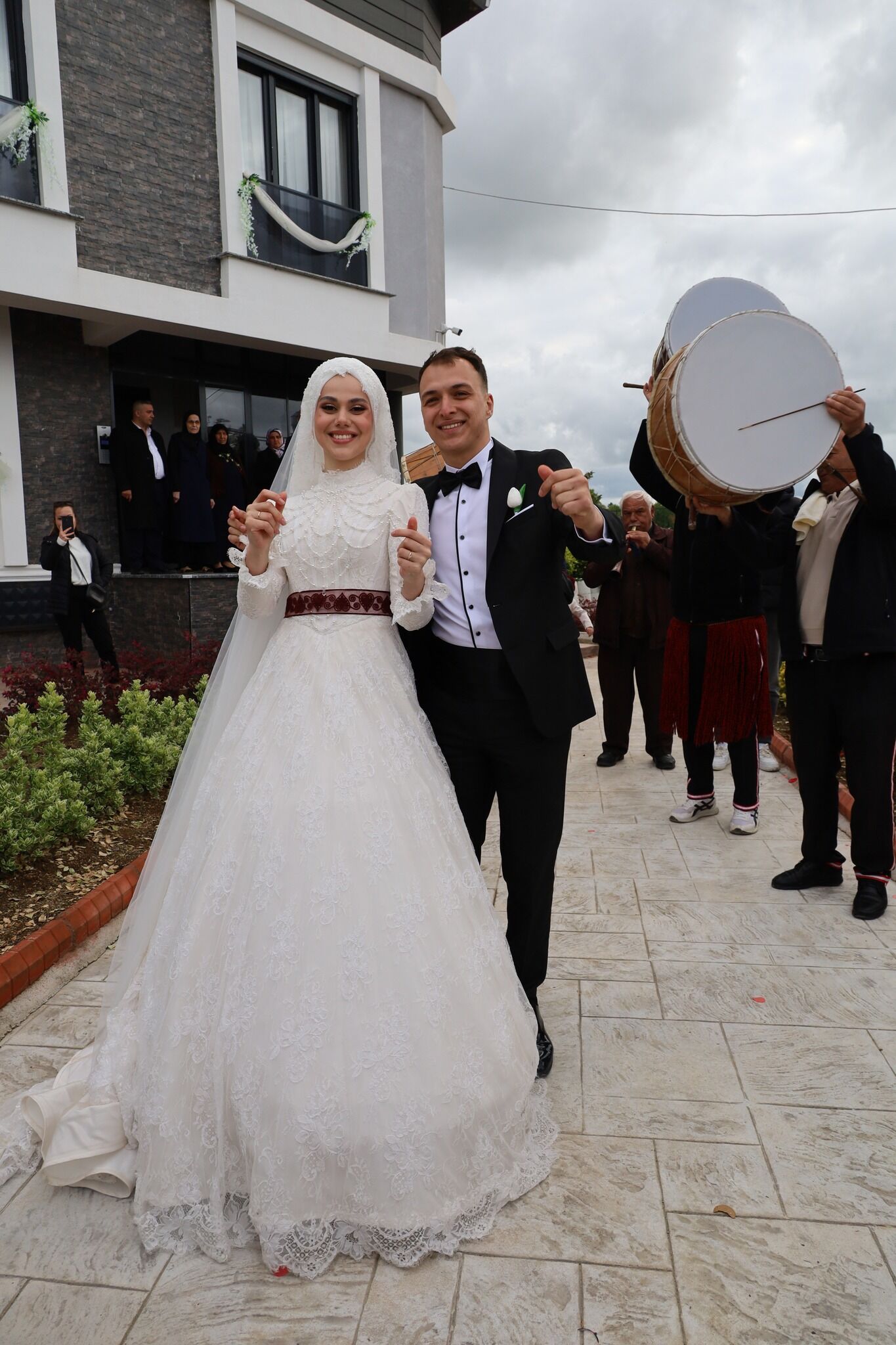 Aleyna & Selamet Nacak’a Bafra’da Di̇llere Destan Düğün Töreni̇ (14)-1
