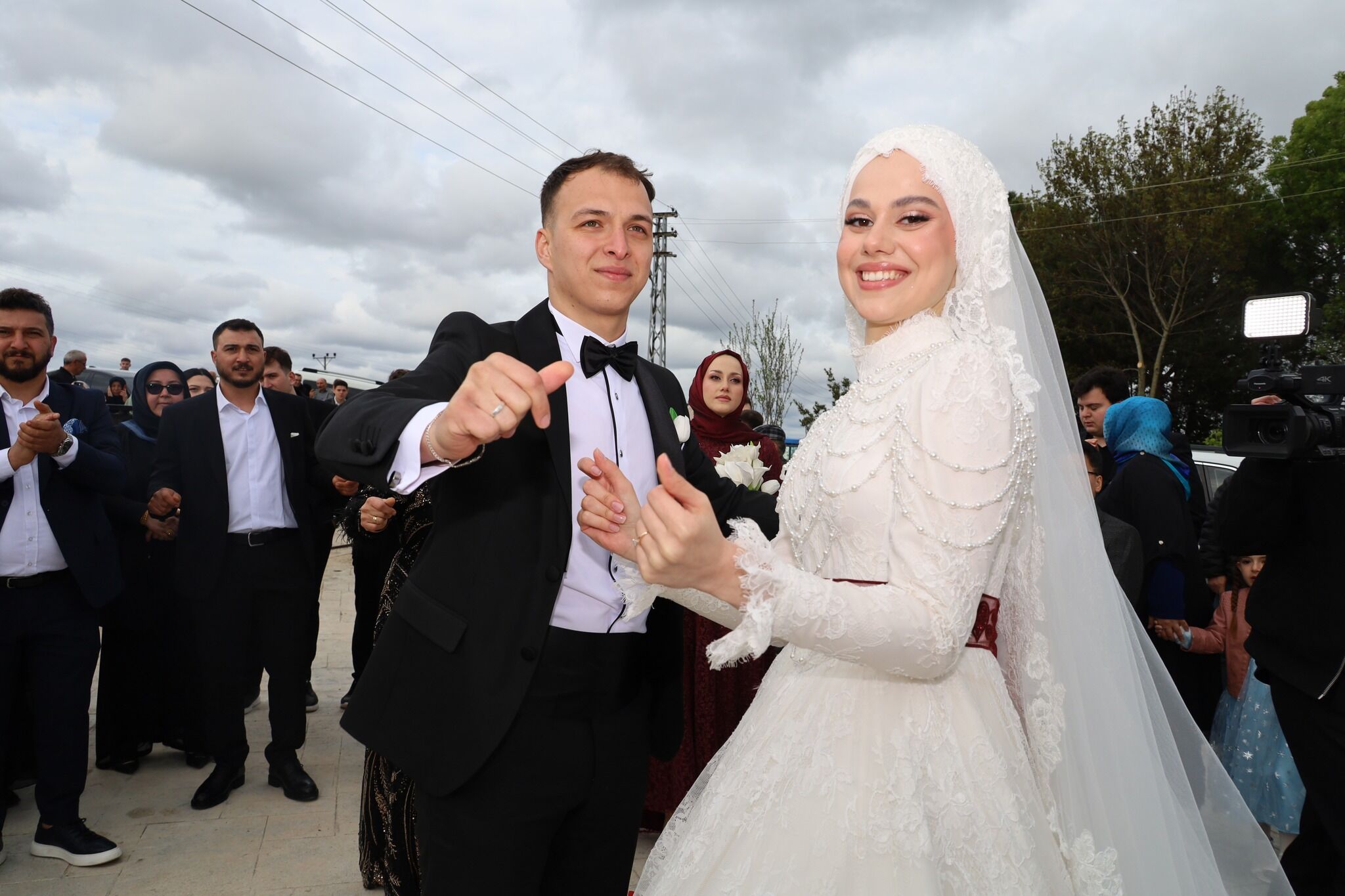 Aleyna & Selamet Nacak’a Bafra’da Di̇llere Destan Düğün Töreni̇ (16)-1
