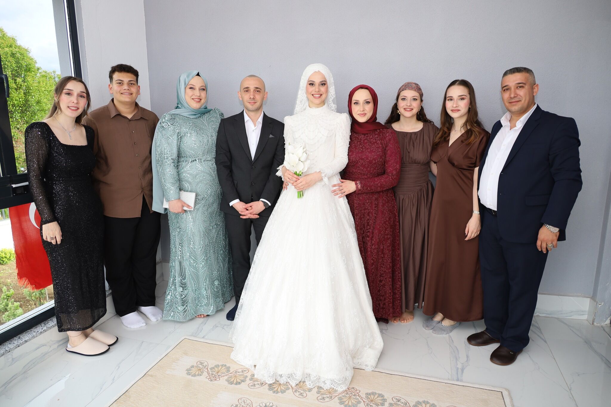 Aleyna & Selamet Nacak’a Bafra’da Di̇llere Destan Düğün Töreni̇ (19)-1