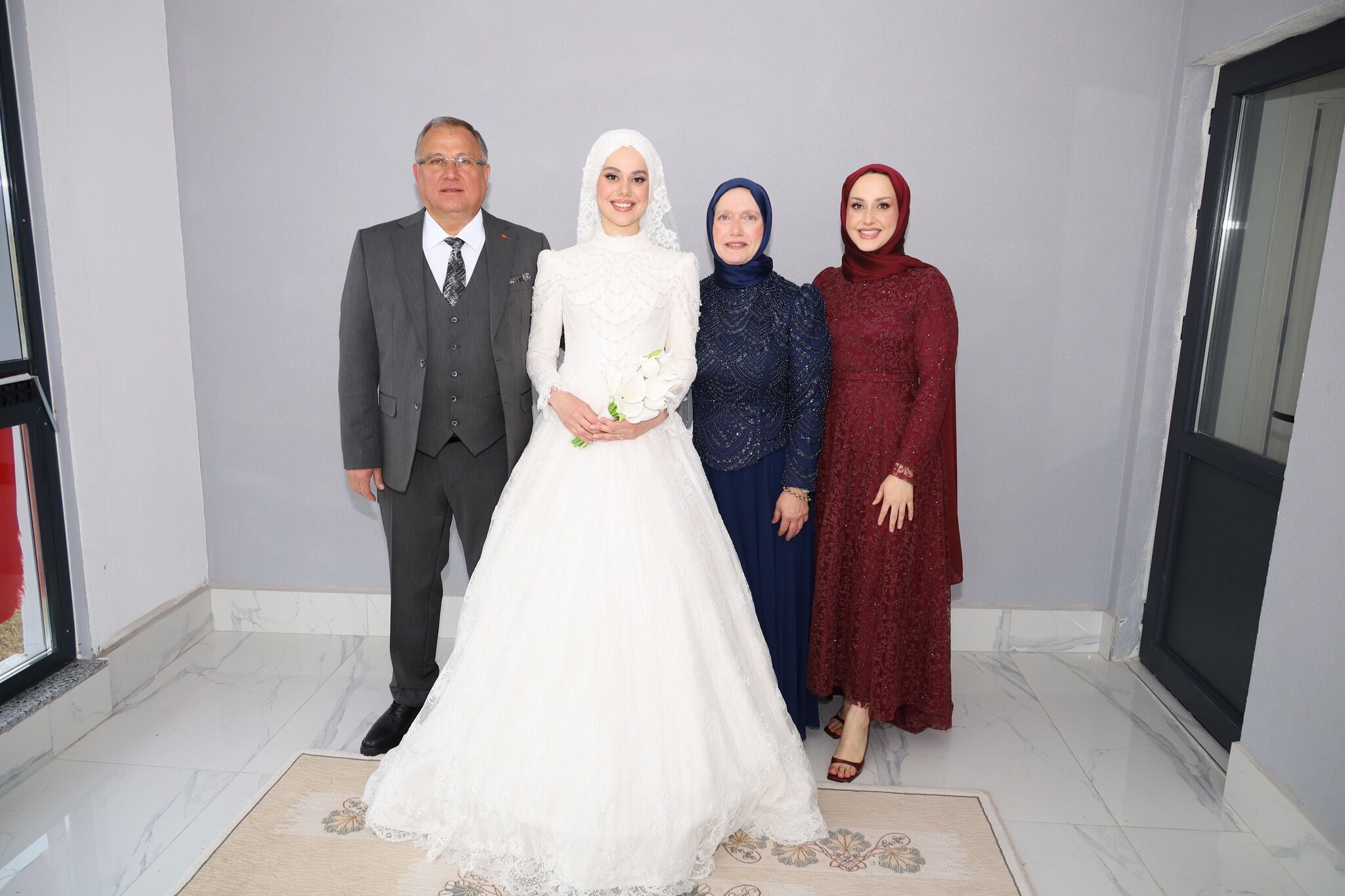 Aleyna & Selamet Nacak’a Bafra’da Di̇llere Destan Düğün Töreni̇ (9)-1