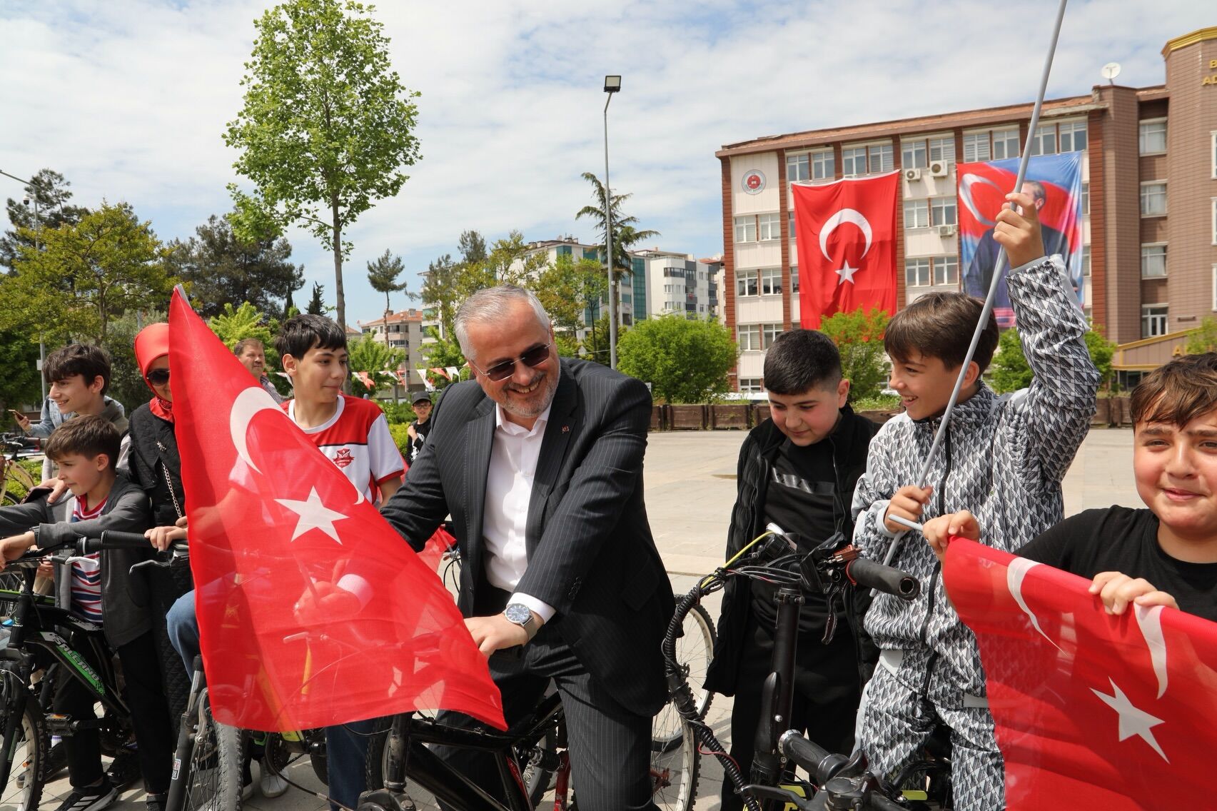 Bafra’da 19 Mayıs Coşkusu Pedallara Yansıdı (5)