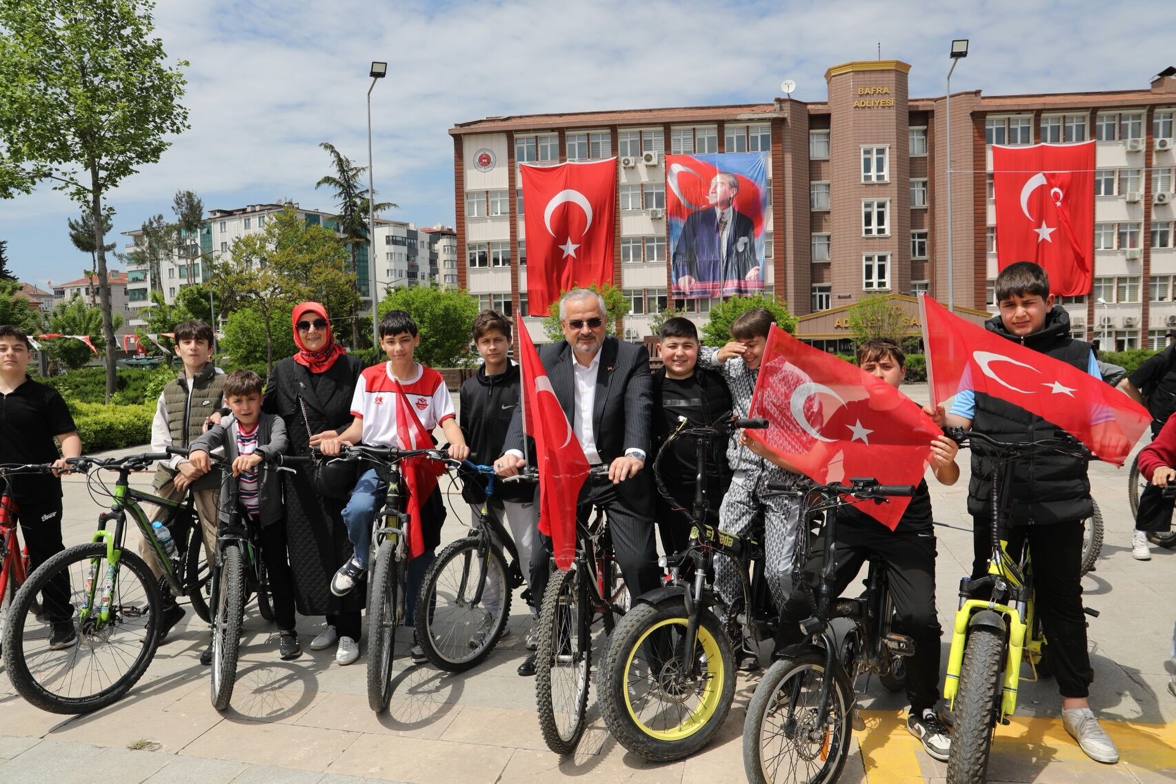 Bafra’da 19 Mayıs Coşkusu Pedallara Yansıdı (6)