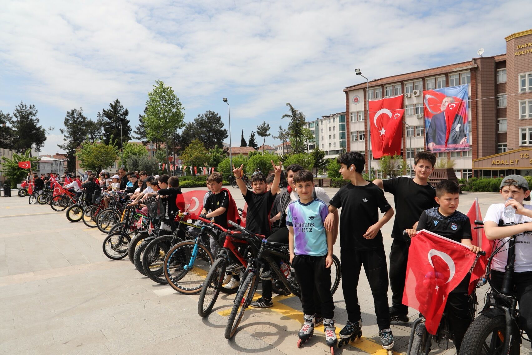 Bafra’da 19 Mayıs Coşkusu Pedallara Yansıdı (8)