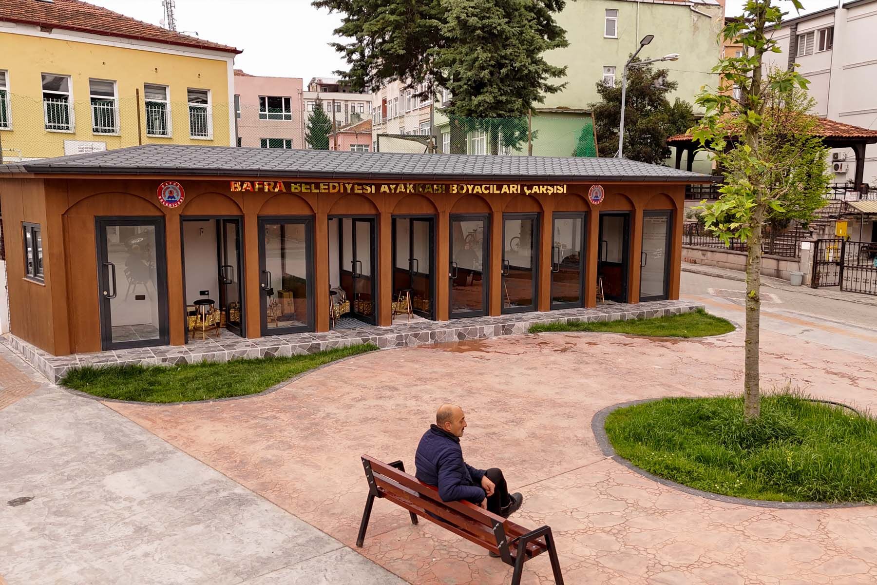 Başkan Kılıç; Ayakkabı Boyacıları Çarşısı Bafra’mıza Hayırlı Olsun (5)