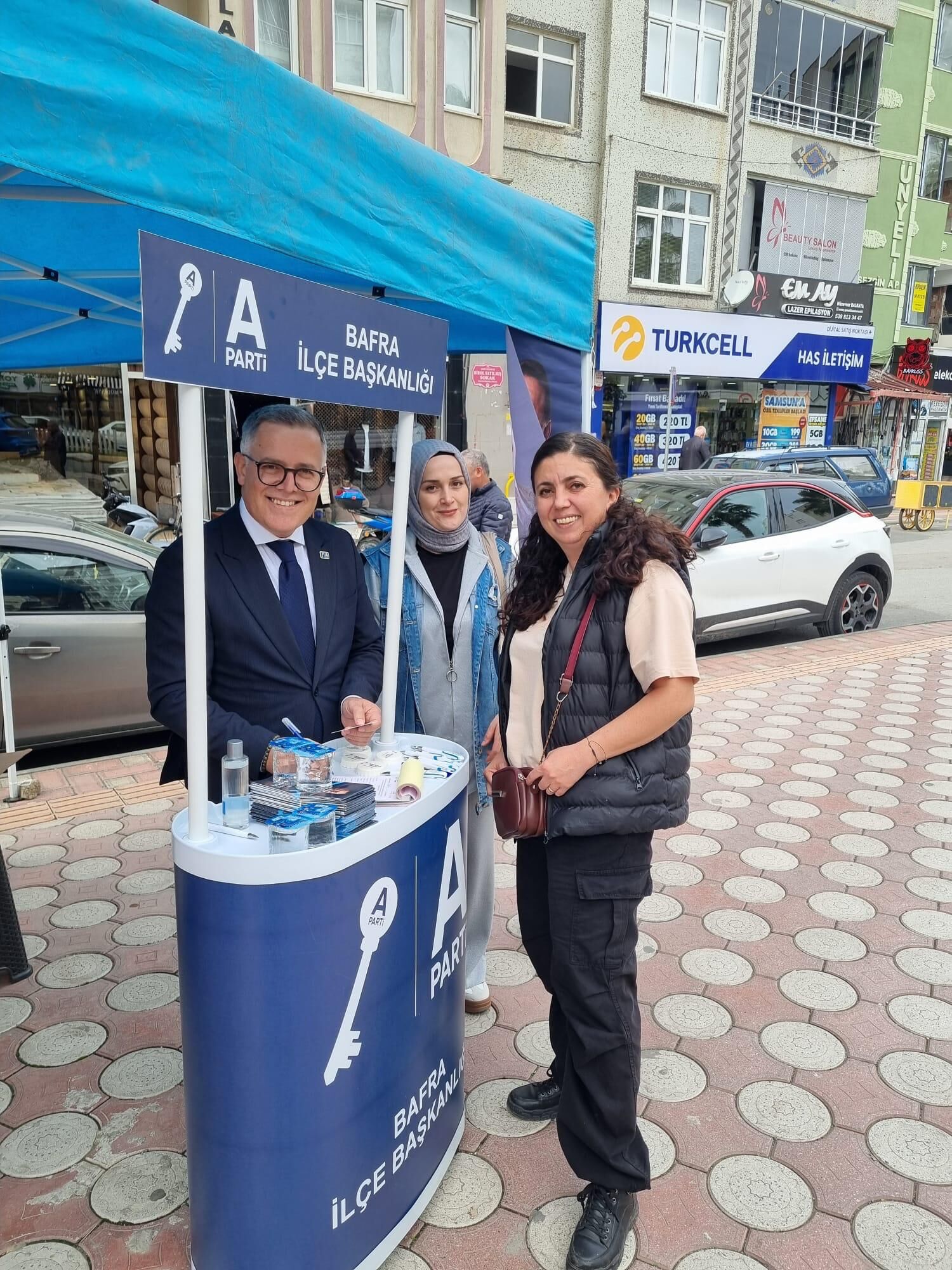 Anahtar Parti Bafra İlçe Başkanı Osman Engiz; Milletimiz Akın Akın Anahtar Partiye Üye Oluyor (1)
