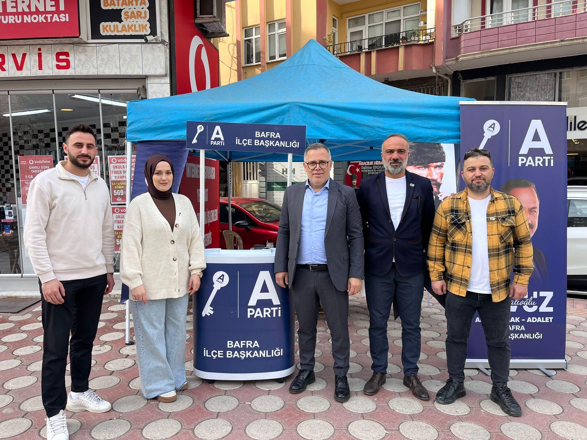 Anahtar Parti Bafra İlçe Başkanı Osman Engiz; Milletimiz Akın Akın Anahtar Partiye Üye Oluyor (2)