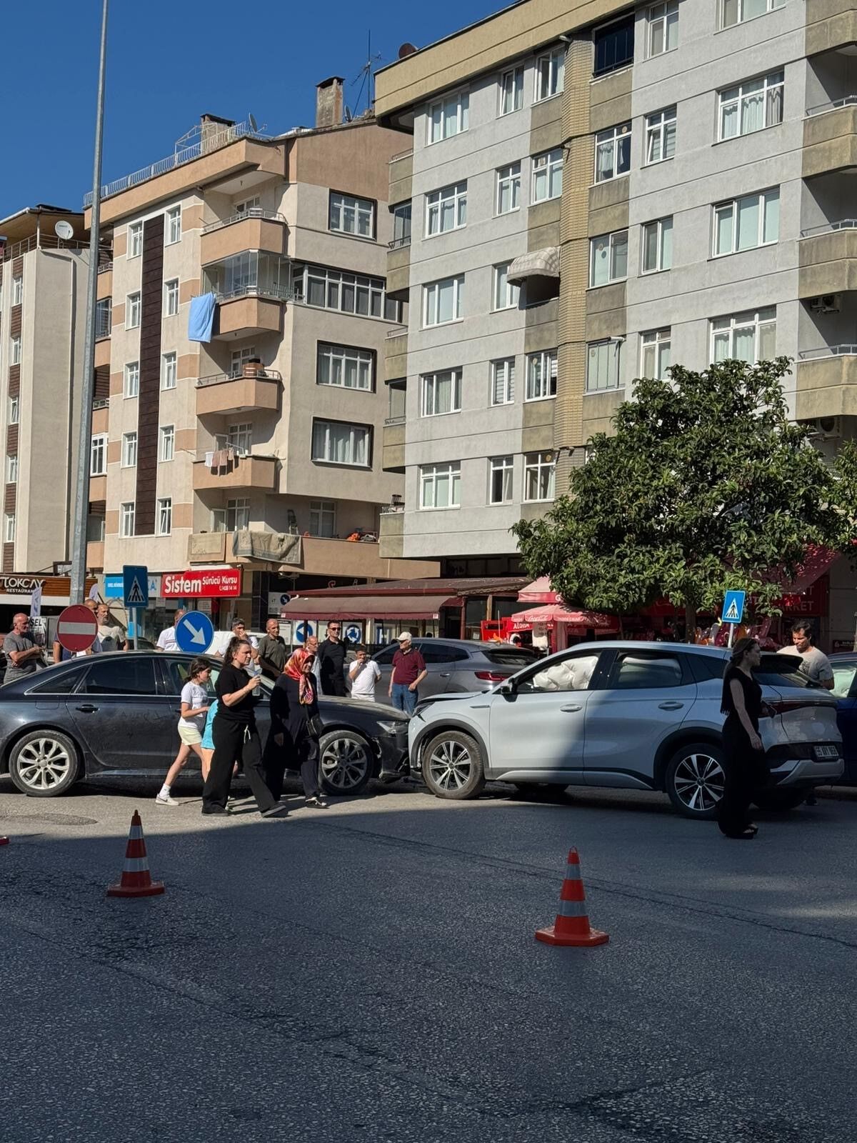 Atakum'da Zincirleme Kaza (1)