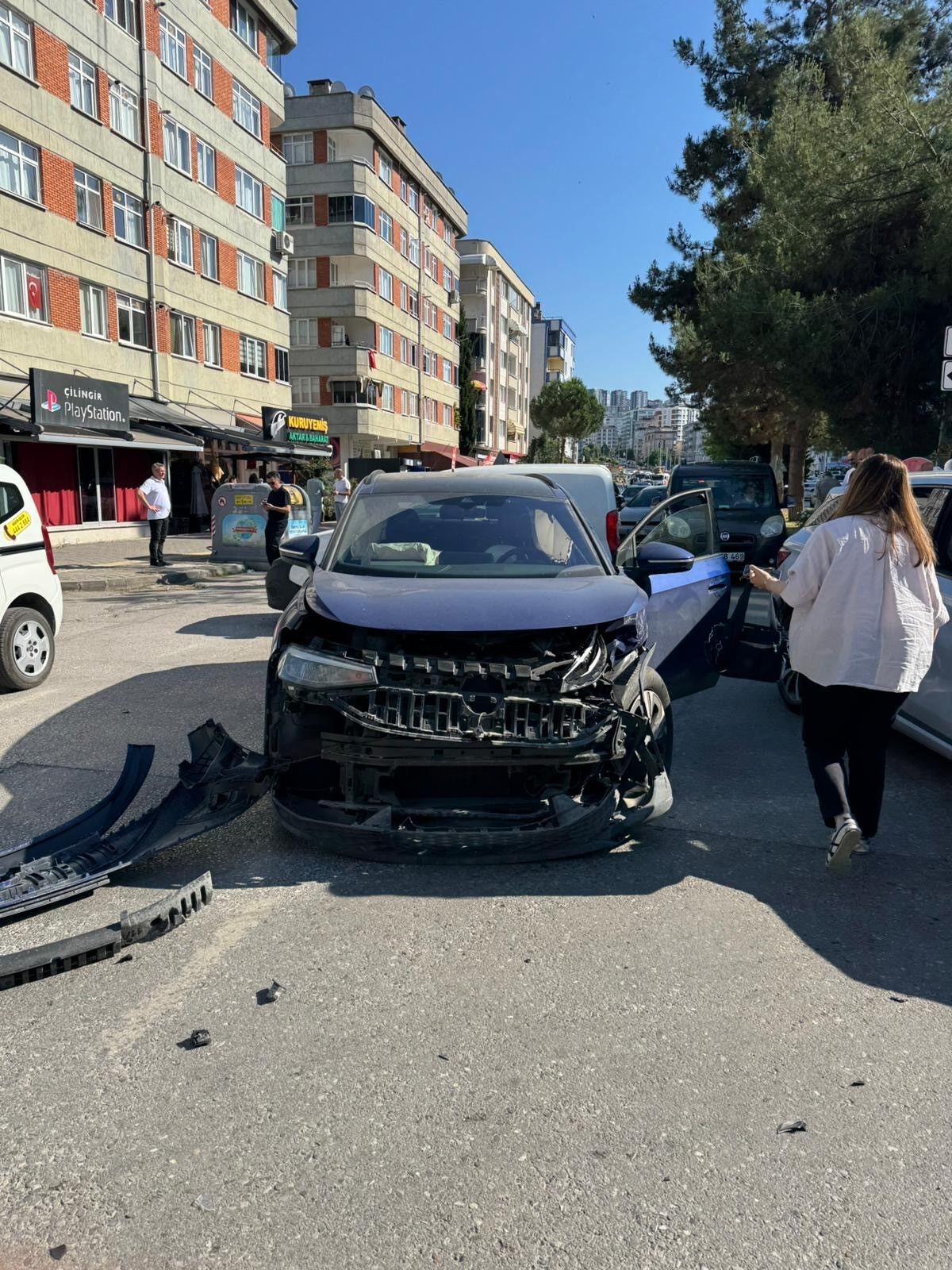 Atakum'da Zincirleme Kaza (2)