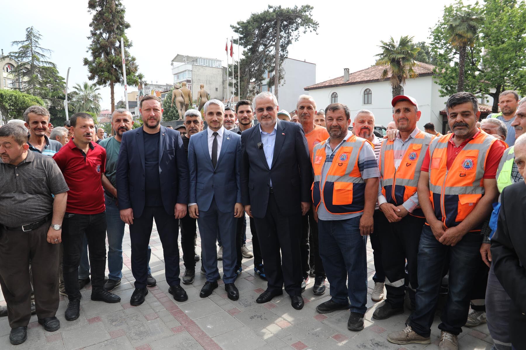 Bafra Beledi̇yesi̇'nde Toplu Sözleşme Sevi̇nci̇ (12)