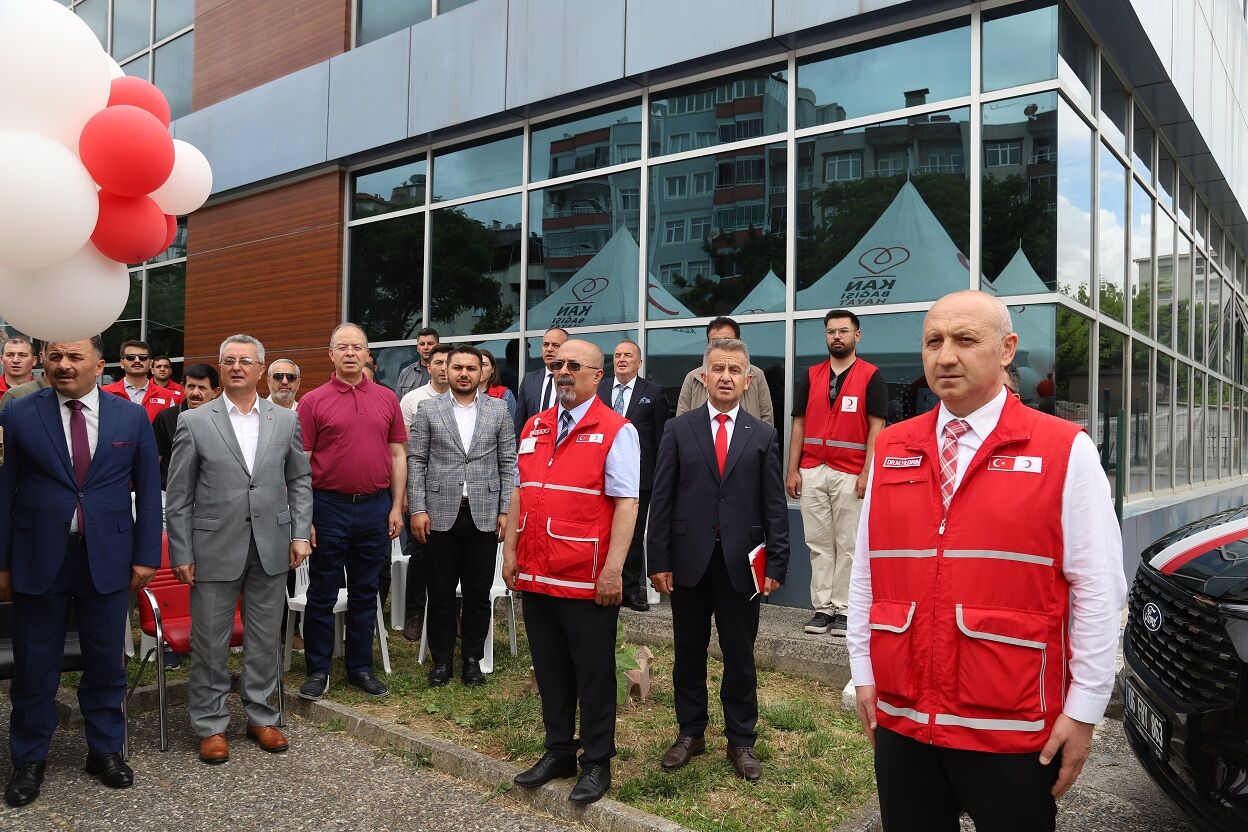 Bafra Hacı Nail Taşkın Kan Alma Birimi Hizmete Açıldı (2)