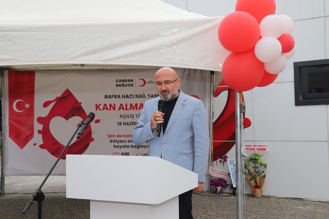 Bafra Hacı Nail Taşkın Kan Alma Birimi Hizmete Açıldı (5)