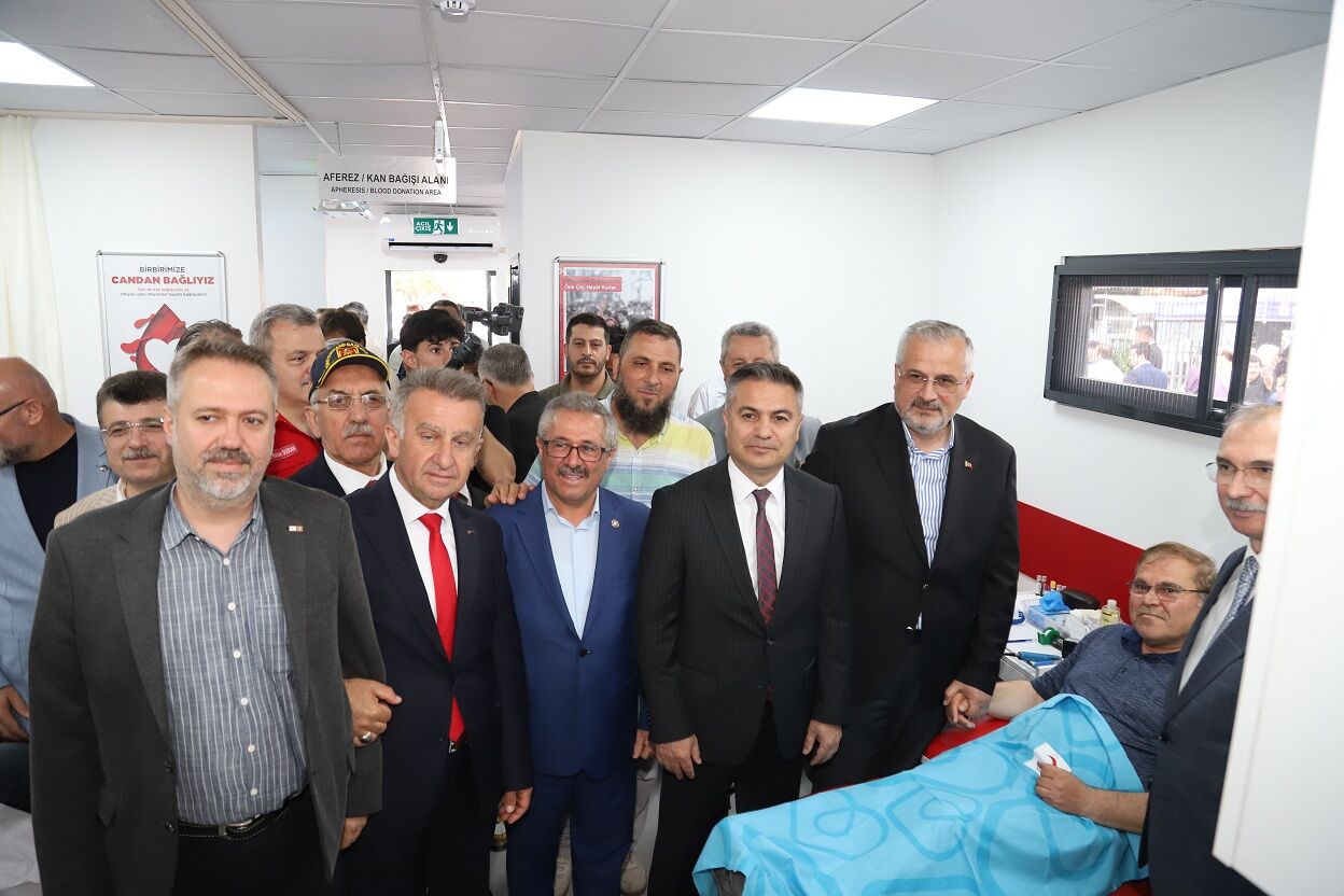 Bafra Hacı Nail Taşkın Kan Alma Birimi Hizmete Açıldı (7)