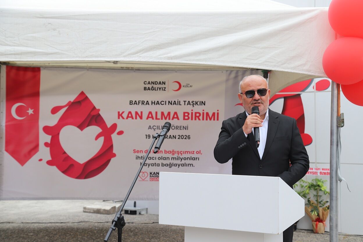 Bafra Hacı Nail Taşkın Kan Alma Birimi Hizmete Açıldı (8)