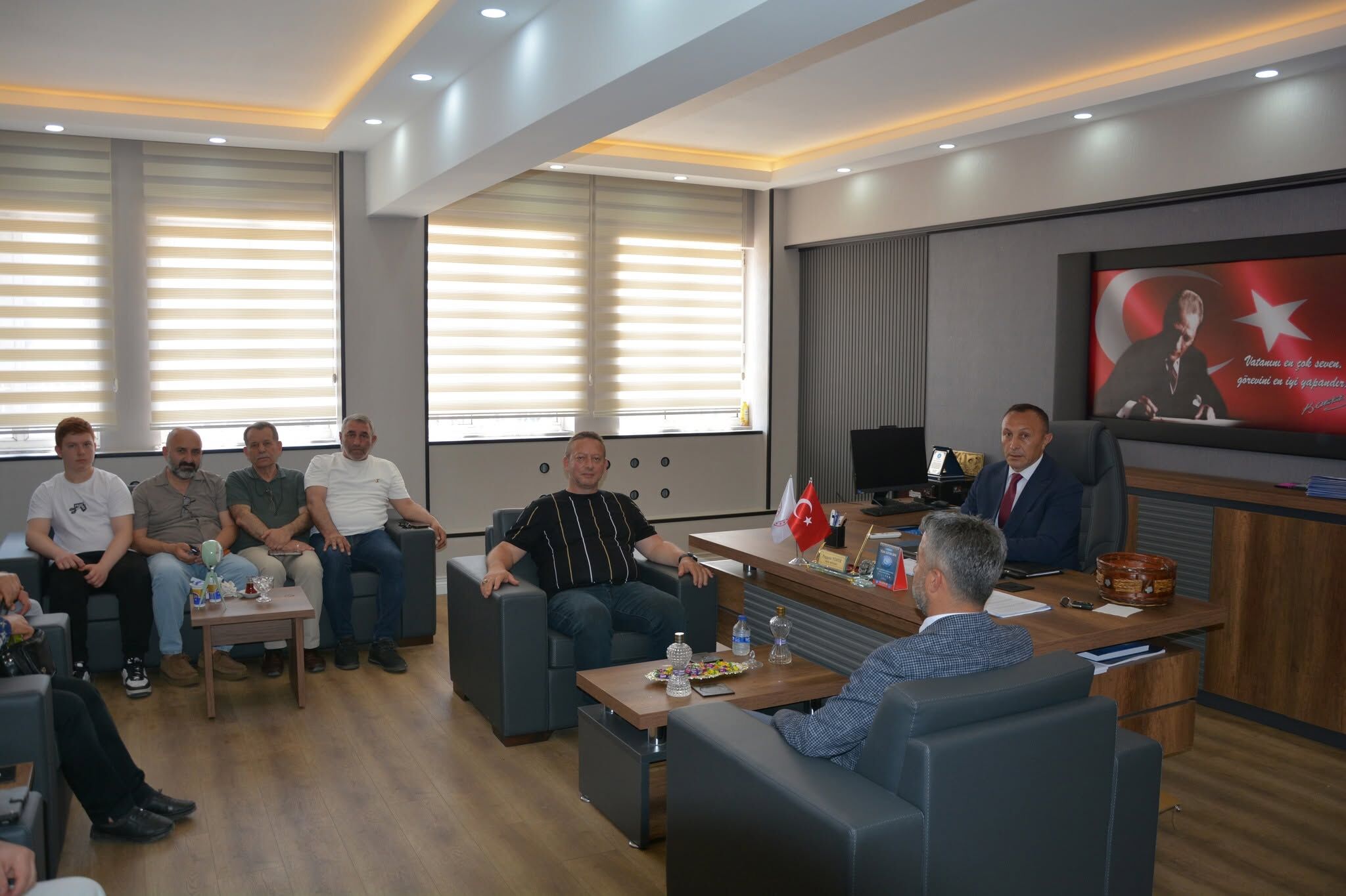 Bafra Tso Ortaokulu’na Protokol Ziyareti (8)