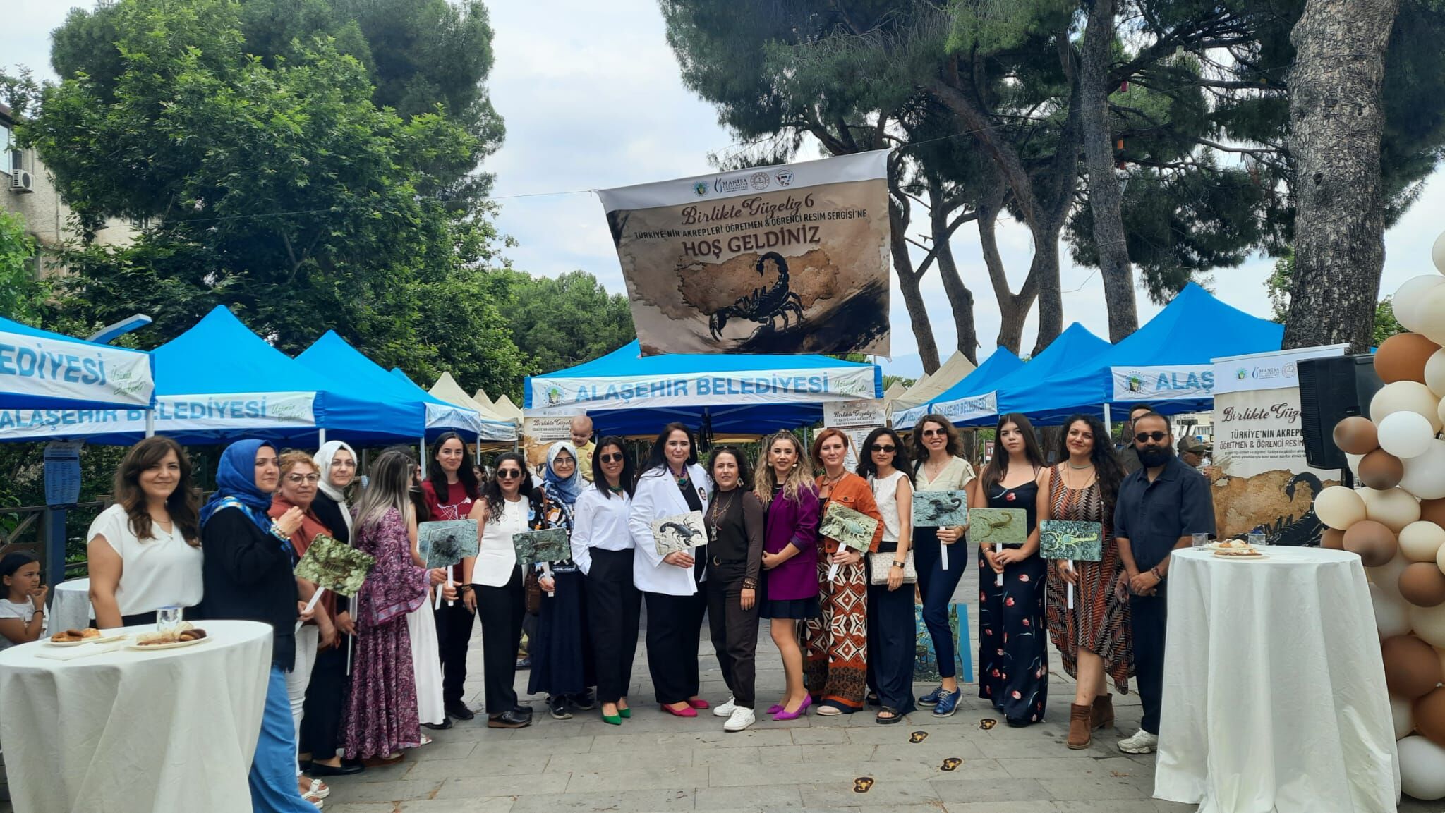 Bilim Ve Sanat Akrepler İçin Buluştu Birlikte Güzeliz 6 Sergisi Alaşehir’de Kapılarını Açtı! (4)