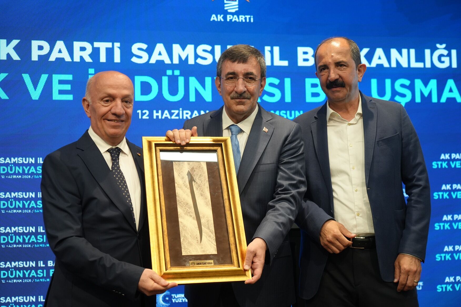 Cumhurbaşkanı Yardımcısı Cevdet Yılmaz, Samsun'da Konuştu1