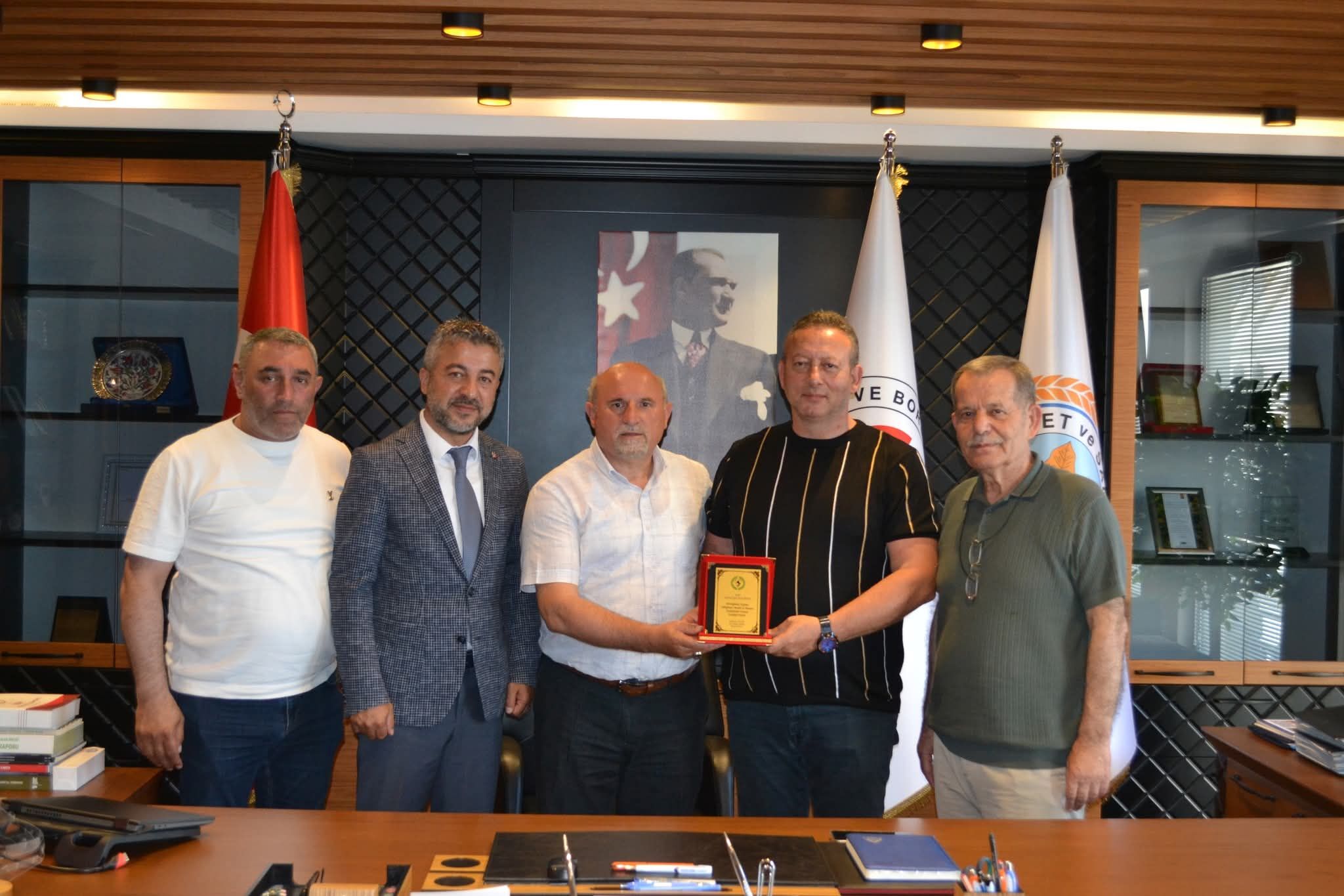 Karadeniz Rumeli Dernekleri Federasyonu’ndan Bafra Tso’ya Ziyaret (1)