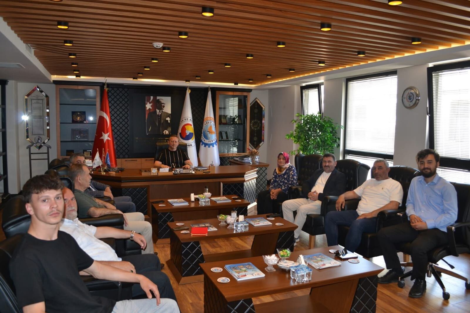 Karadeniz Rumeli Dernekleri Federasyonu’ndan Bafra Tso’ya Ziyaret (2)
