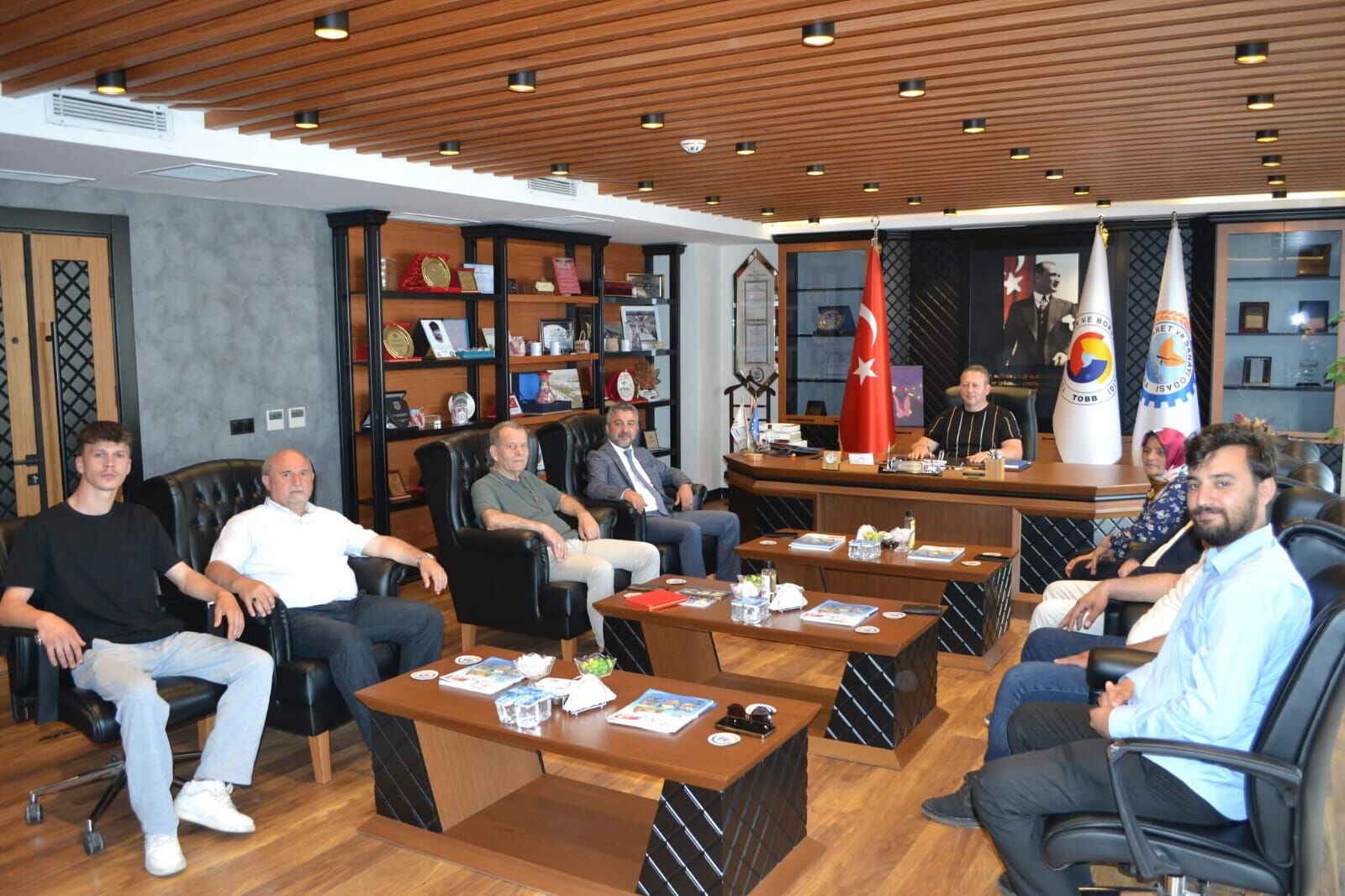 Karadeniz Rumeli Dernekleri Federasyonu’ndan Bafra Tso’ya Ziyaret (3)